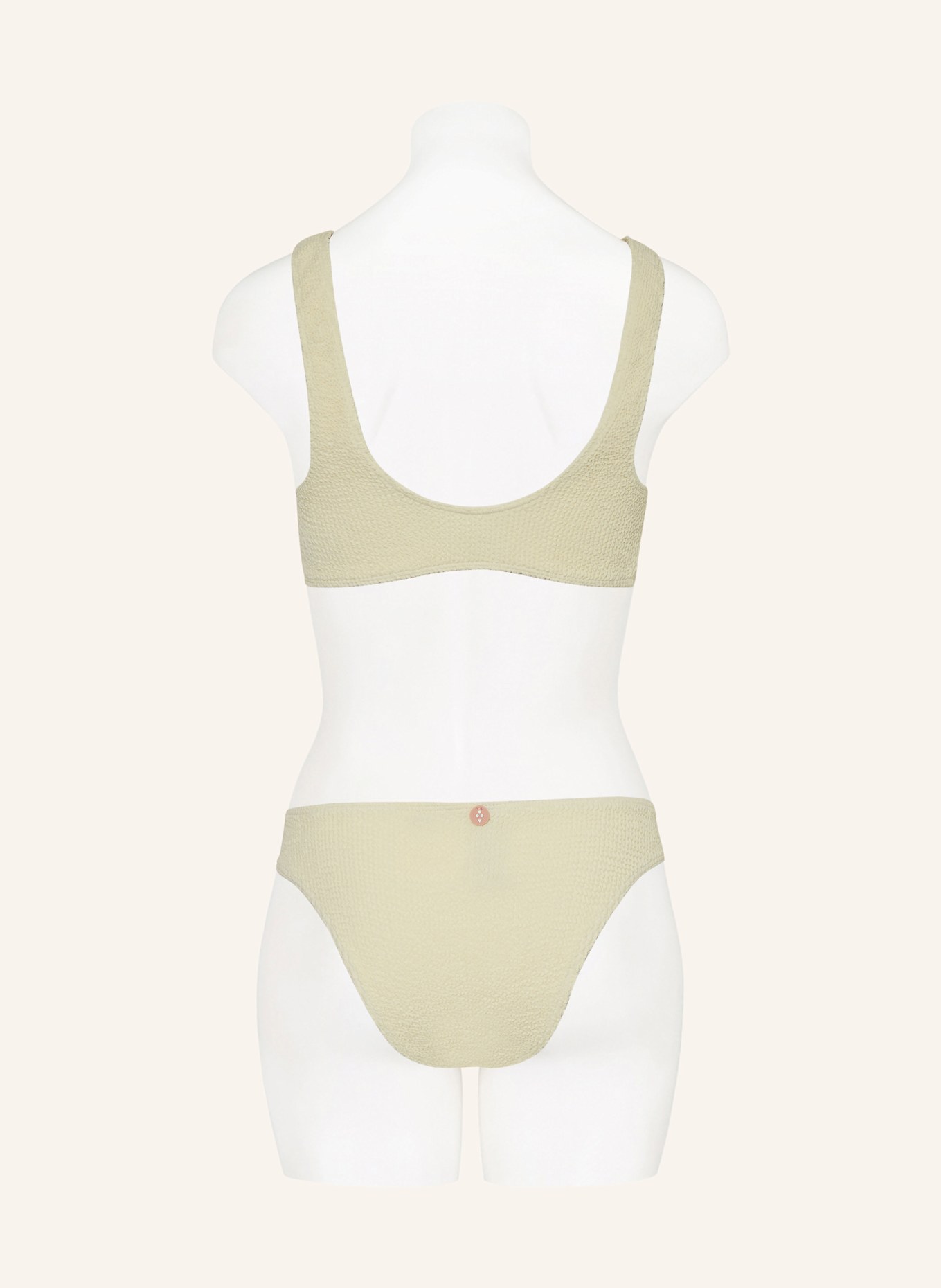sorbet island Bikini bralette AQUA: ECRU