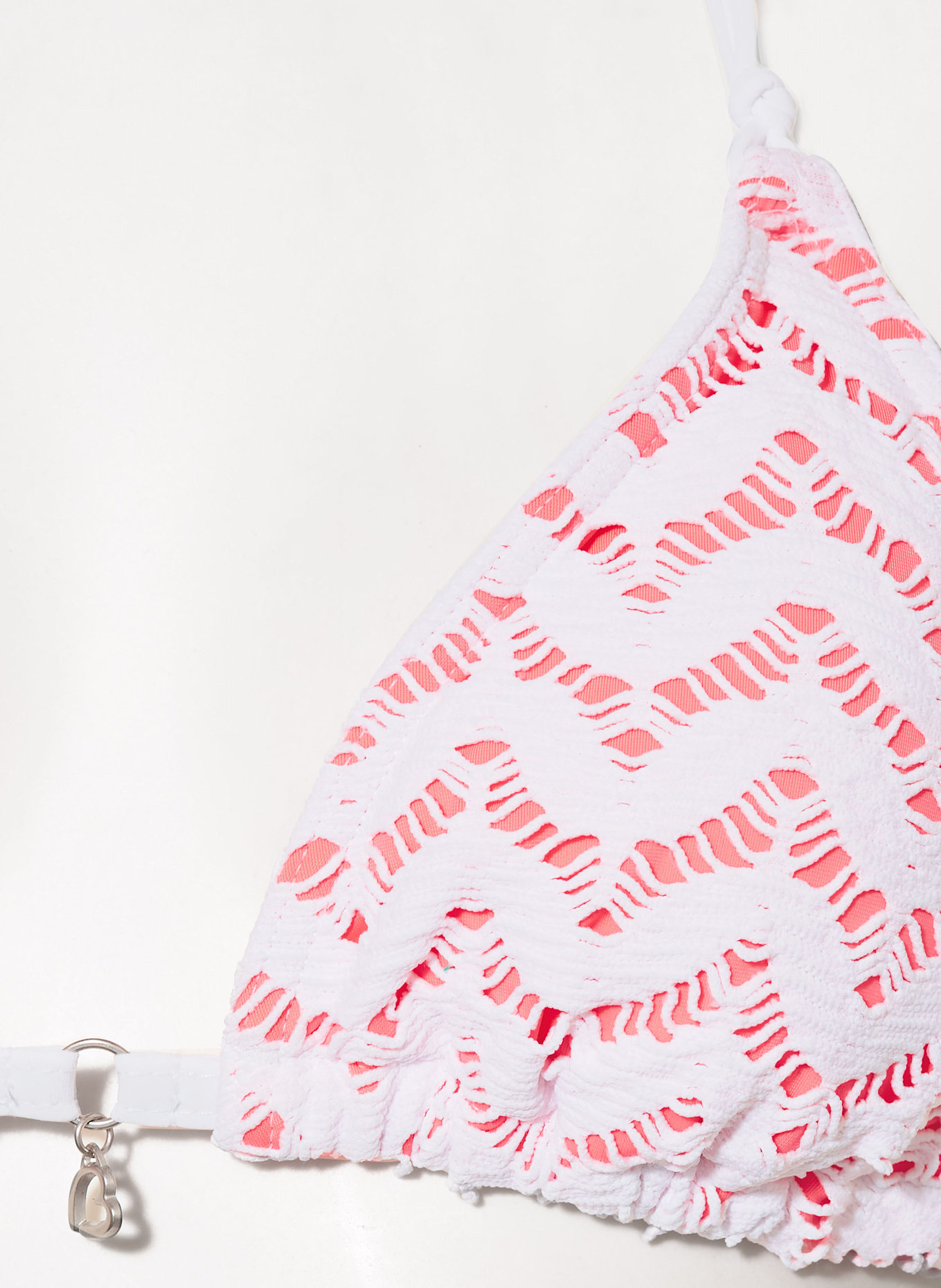 BANANA MOON Triangel-Bikini YERODASIA WAVEM: WEISS / PINK