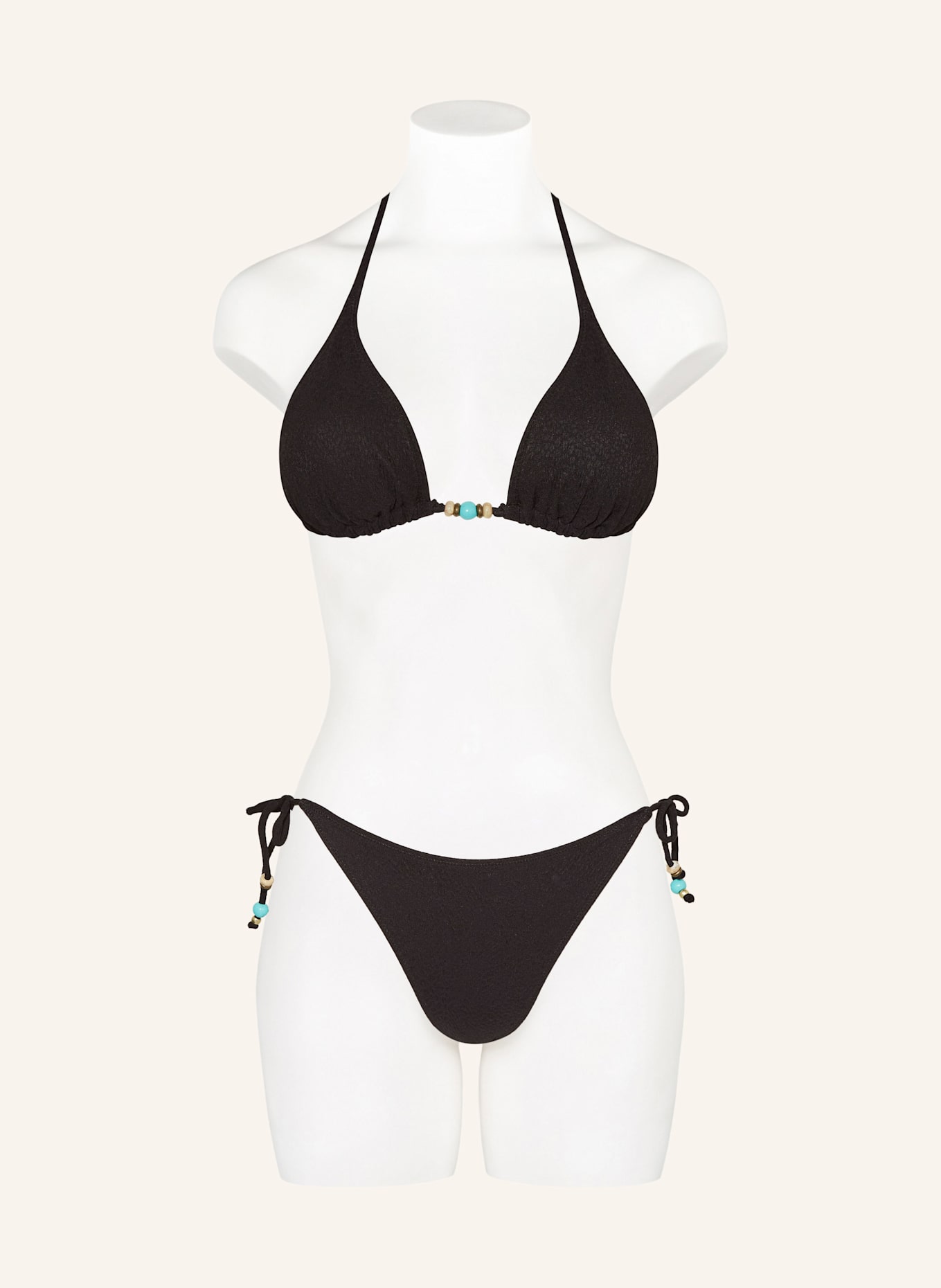 BANANA MOON COUTURE Dół od bikini trójkątnego TOSCA TANZANIA: CZARNY