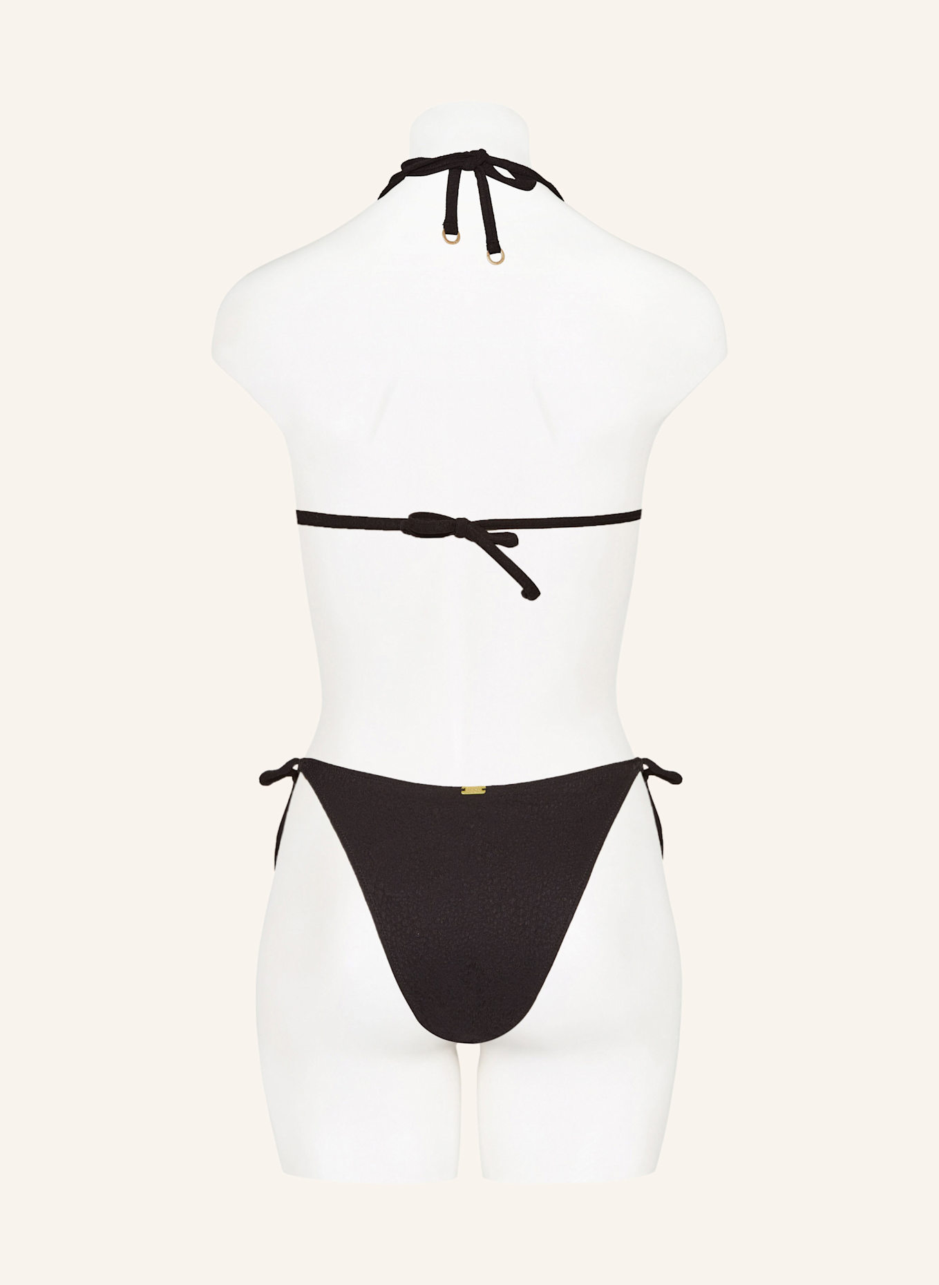 BANANA MOON COUTURE Dół od bikini trójkątnego TOSCA TANZANIA: CZARNY