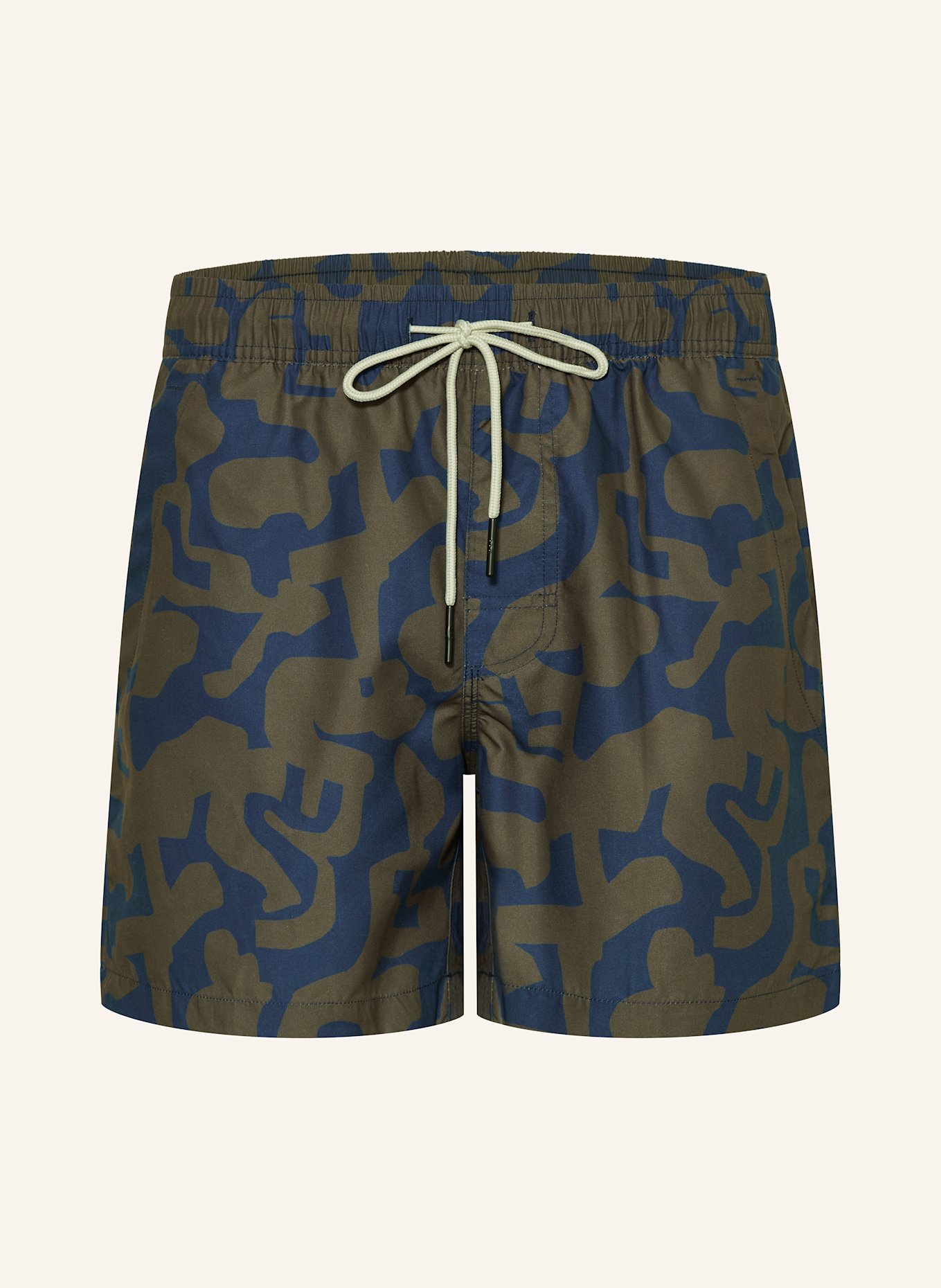 OAS Kąpielówki bokserki MOREL PUZZLOTEC: KHAKI / GRANATOWY