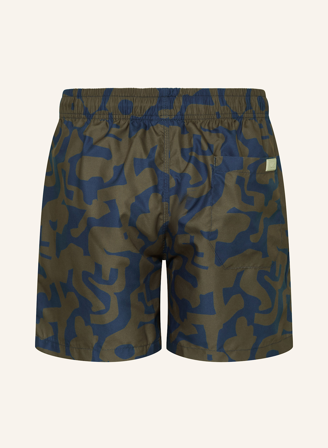 OAS Kąpielówki bokserki MOREL PUZZLOTEC: KHAKI / GRANATOWY