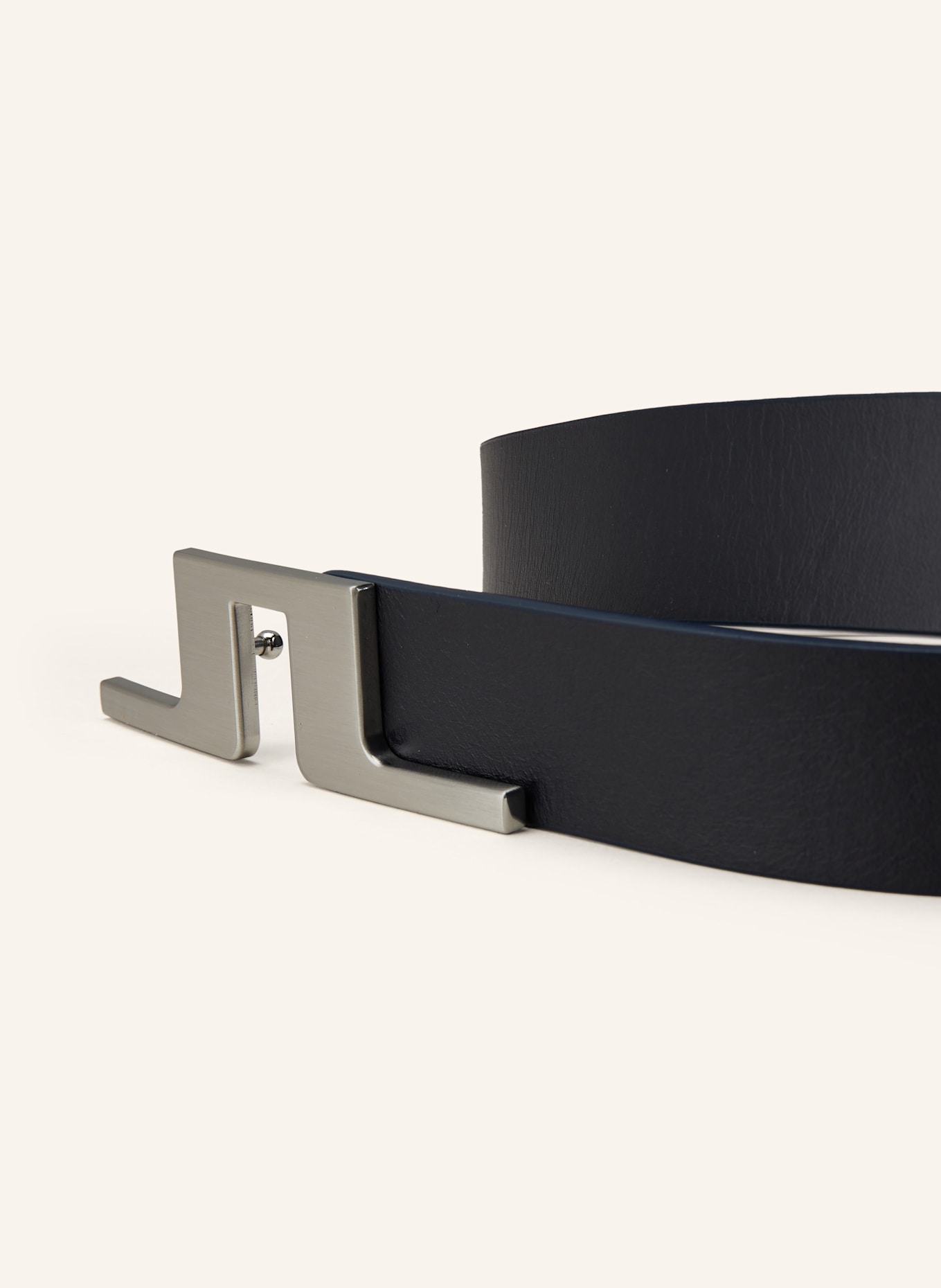 J.LINDEBERG Ledergürtel: DUNKELBLAU