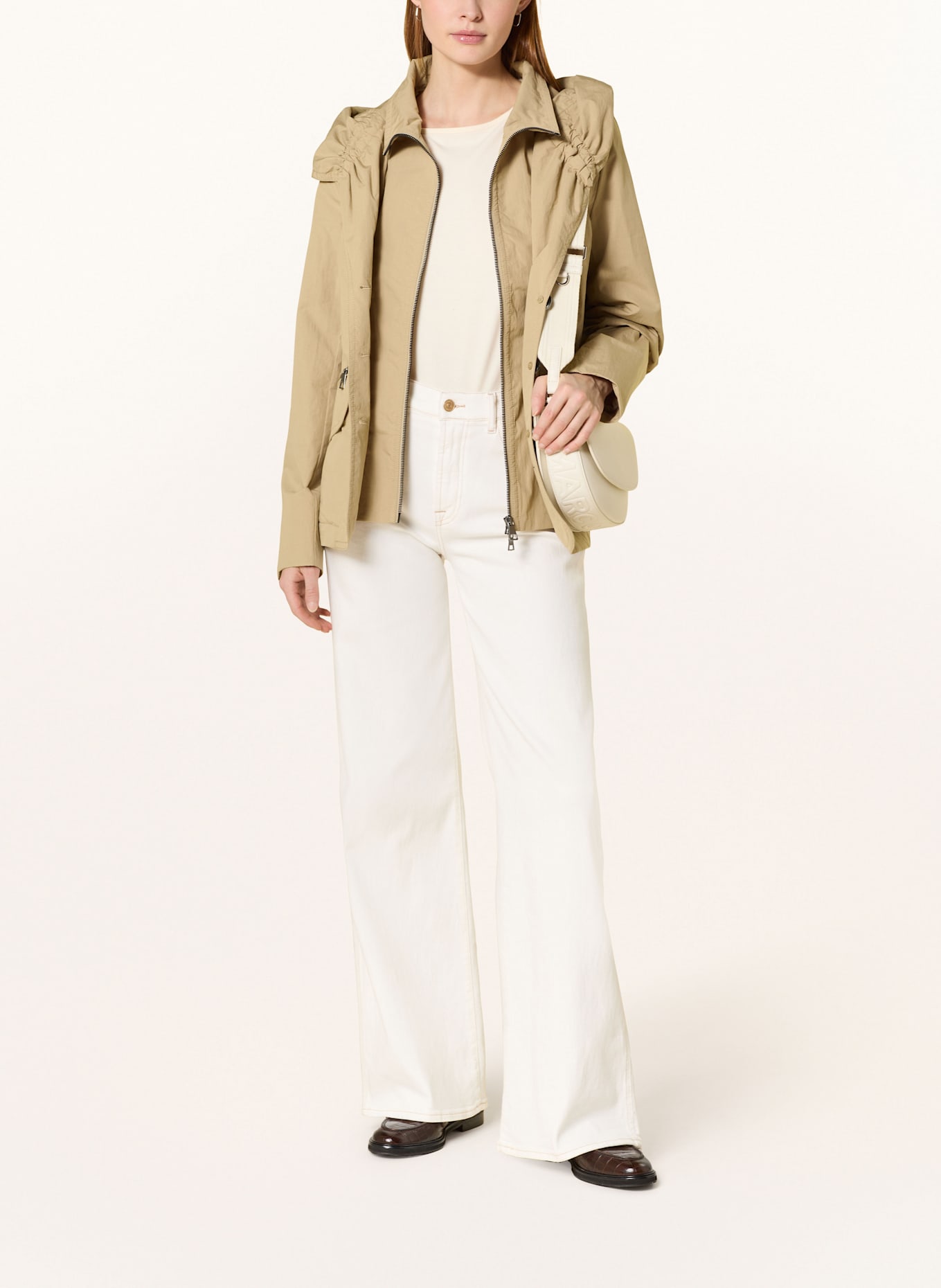 CREENSTONE Jacke HALY mit Blende, Farbe: HELLBRAUN (Bild 2)