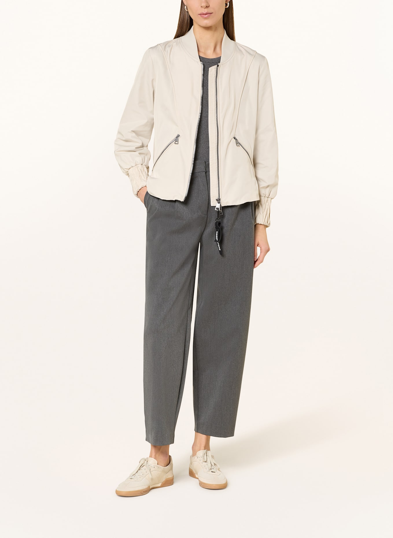 CREENSTONE Blouson FRIEDA: KRÉMOVÁ