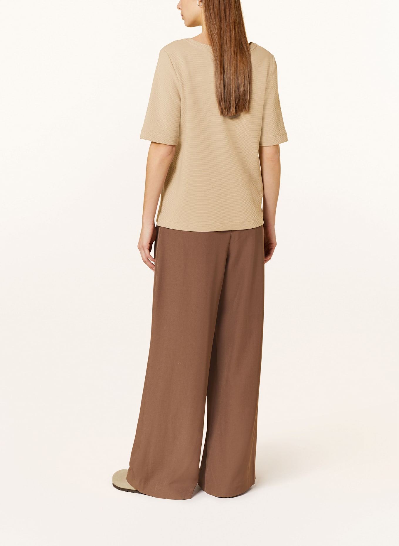 ZAÍDA T-shirt: BEIGE