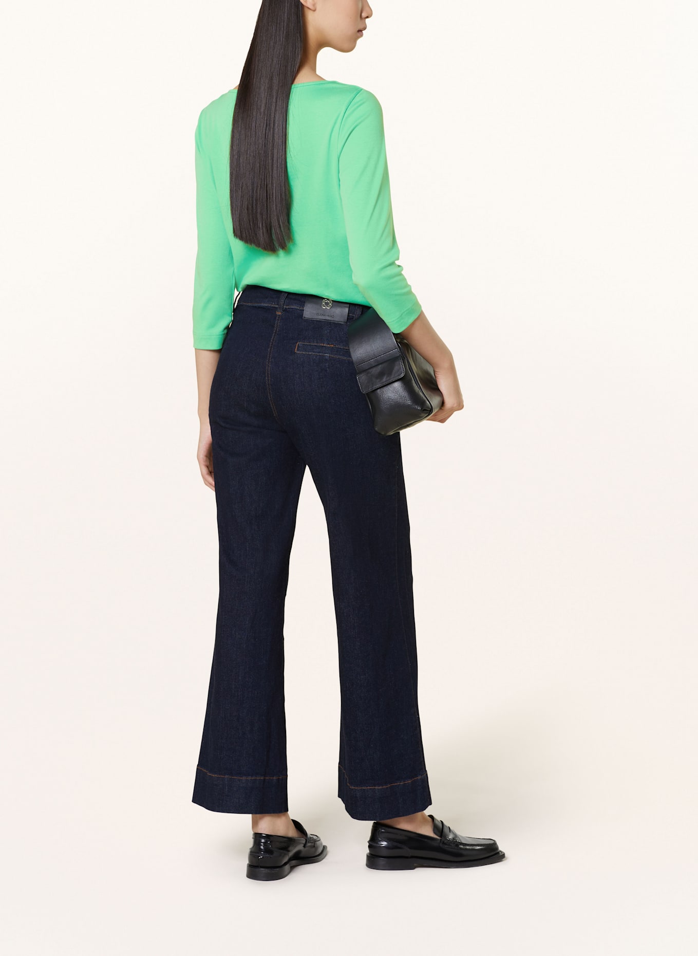 ZAÍDA Koszulka z rękawem 3/4: ZIELONY