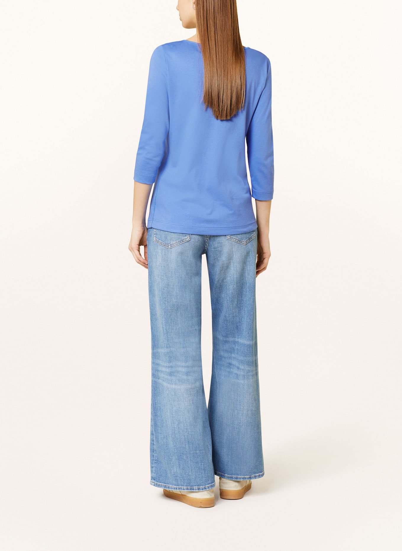 ZAÍDA Koszulka z rękawem 3/4: NIEBIESKI