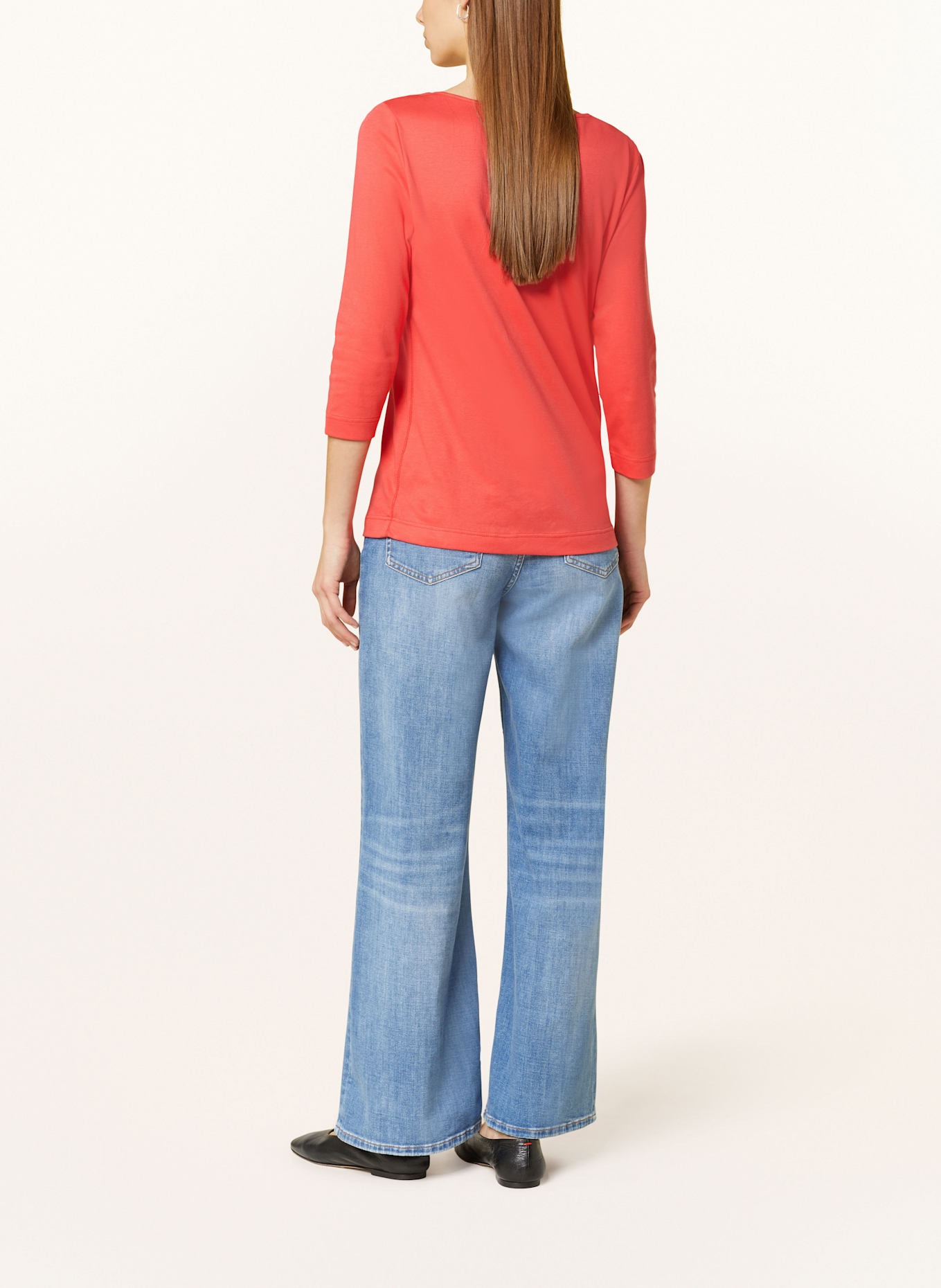 ZAÍDA Koszulka z rękawem 3/4: CZERWONY