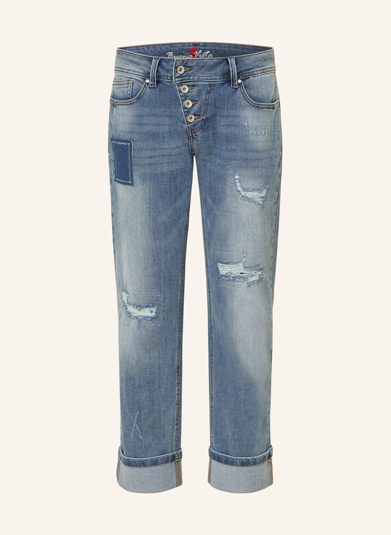 Buena Vista 7/8-Jeans MALIBU, Farbe: 5670 patch stone (Bild 1)