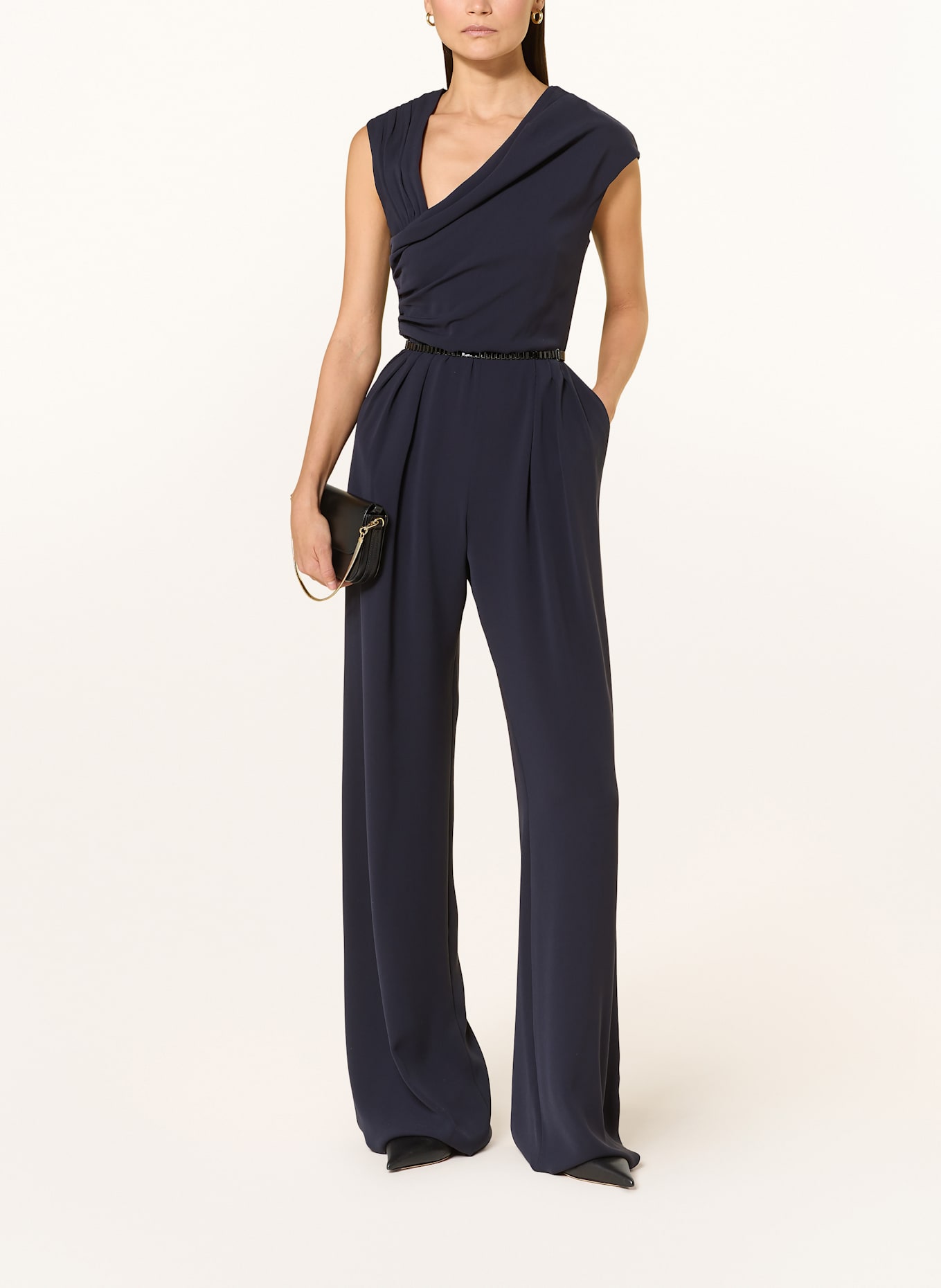 【Max Mara Studio】[FILANTE]ドレープキャディジャンプスーツ Max Mara Studio(マックスマーラ ステュディオ)のレディース
