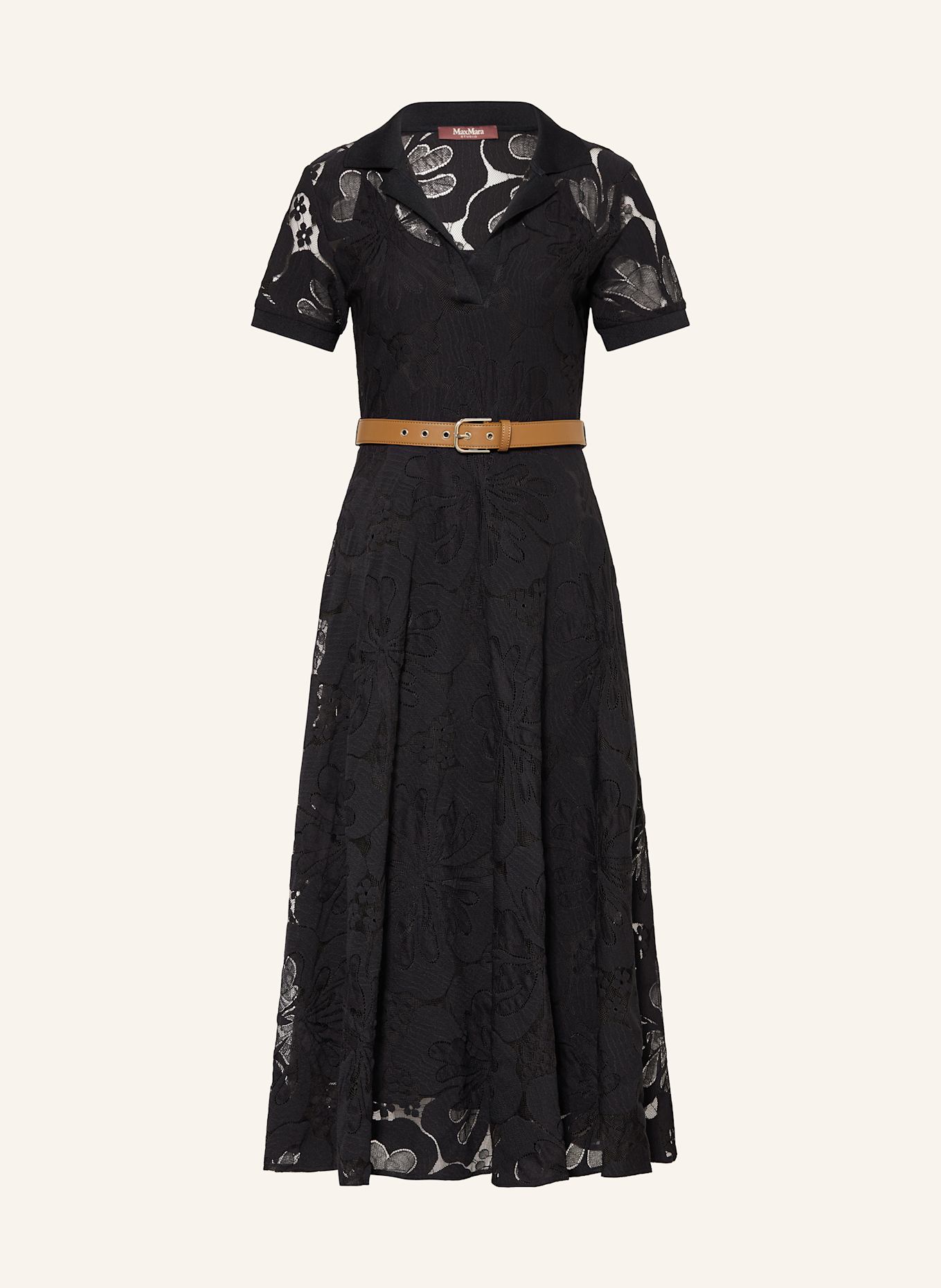 Max Mara STUDIO Lace dress LAMBRO: DARK BLUE