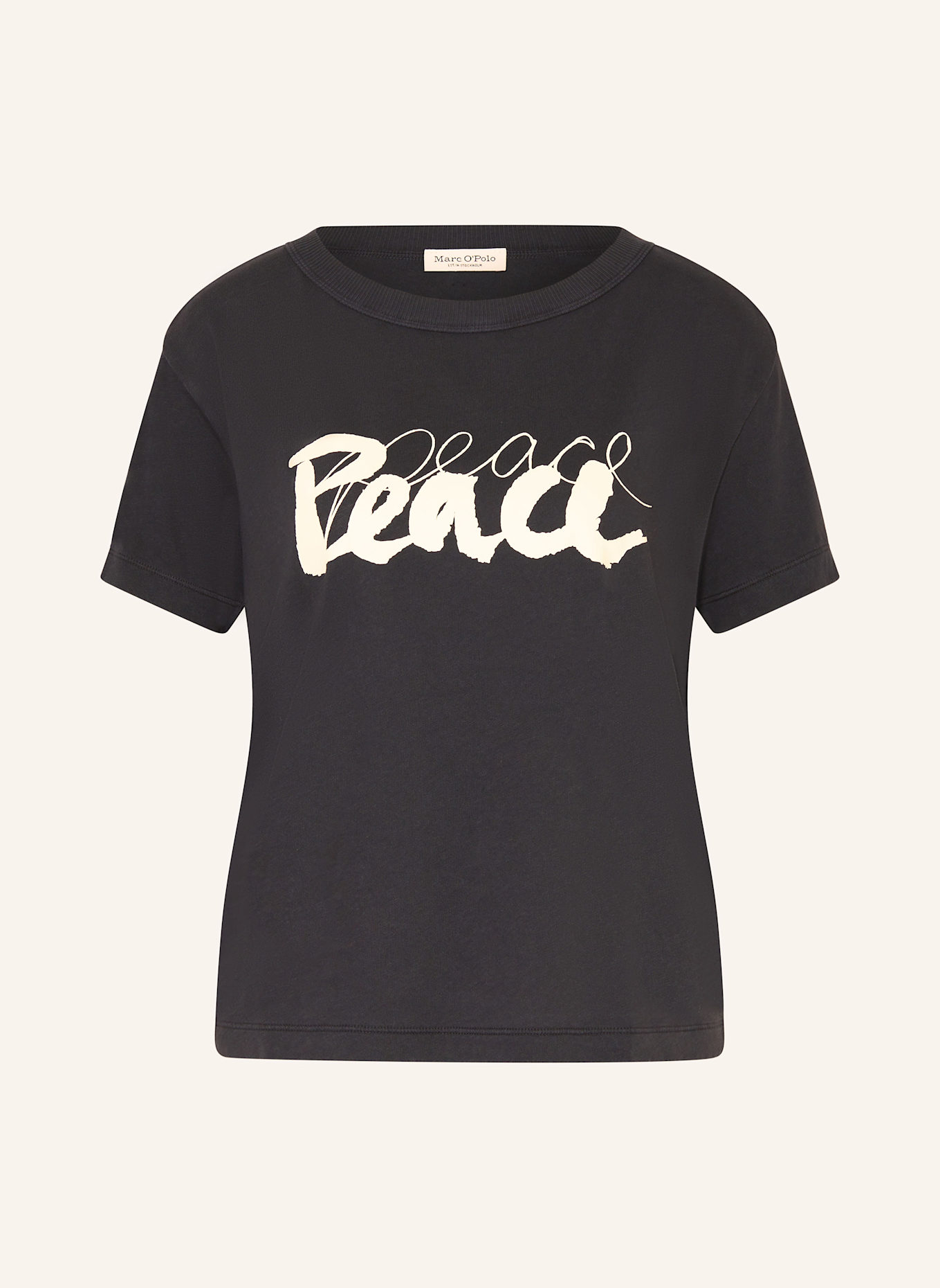 Marc O'Polo T-Shirt: SCHWARZ