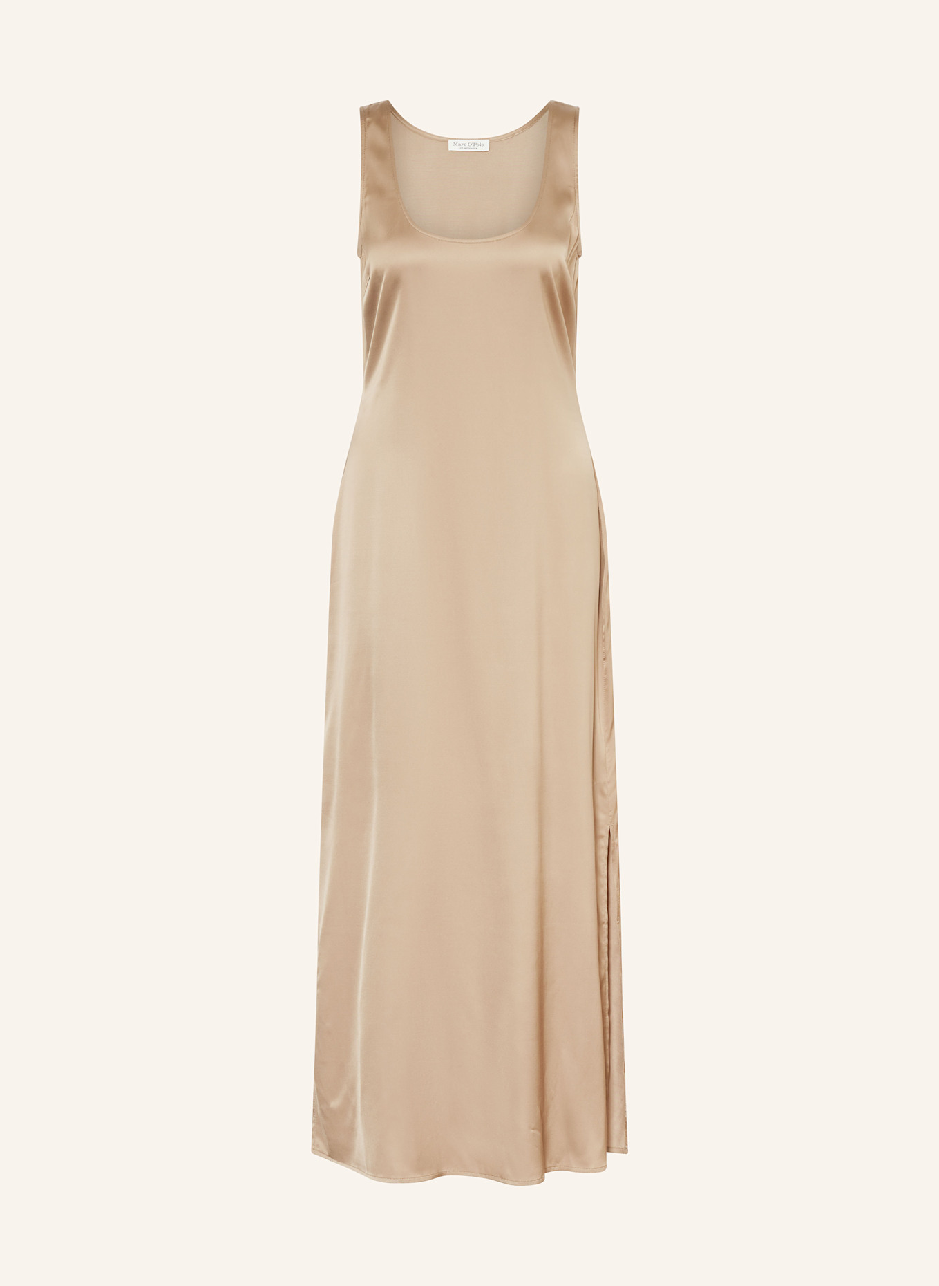 Marc O'Polo Satin dress: BEIGE