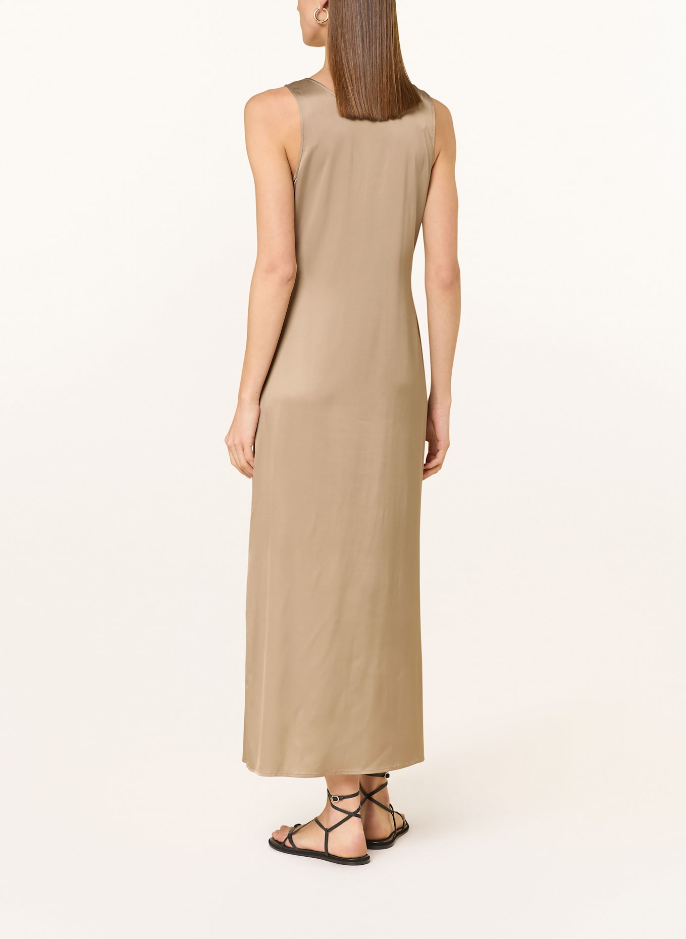 Marc O'Polo Satin dress: BEIGE