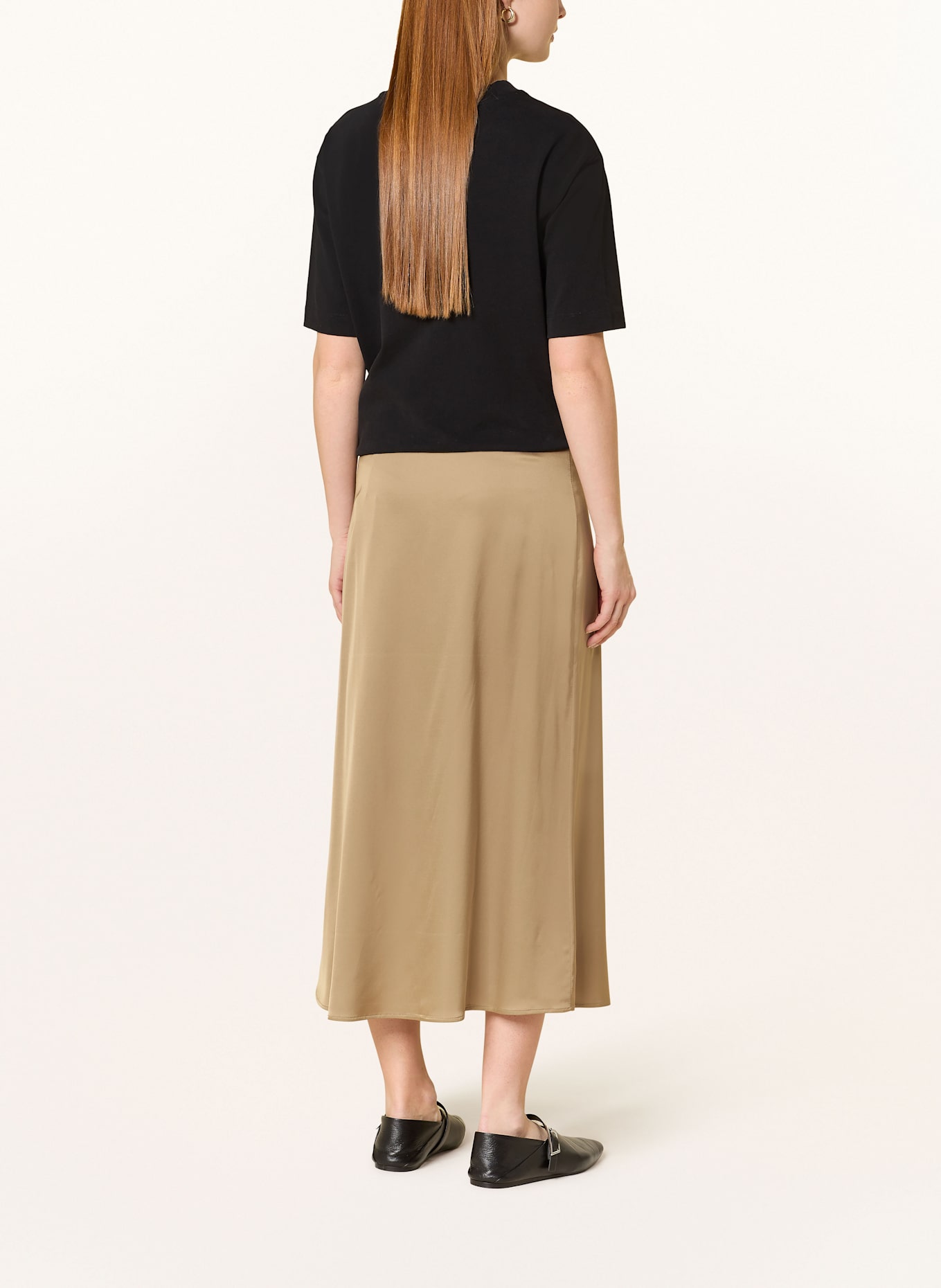 Marc O'Polo Satinrock: BEIGE