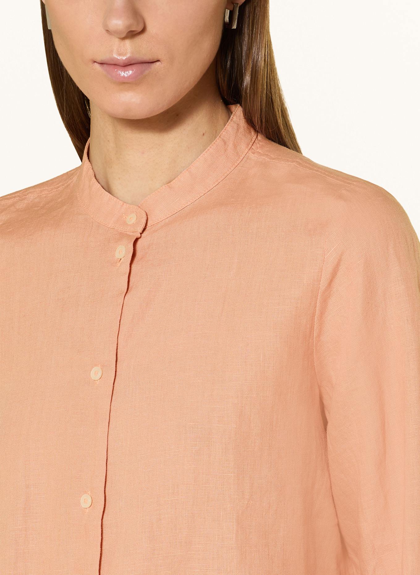 Marc O'Polo Lněná halenka: TMAVĚ ORANŽOVÁ