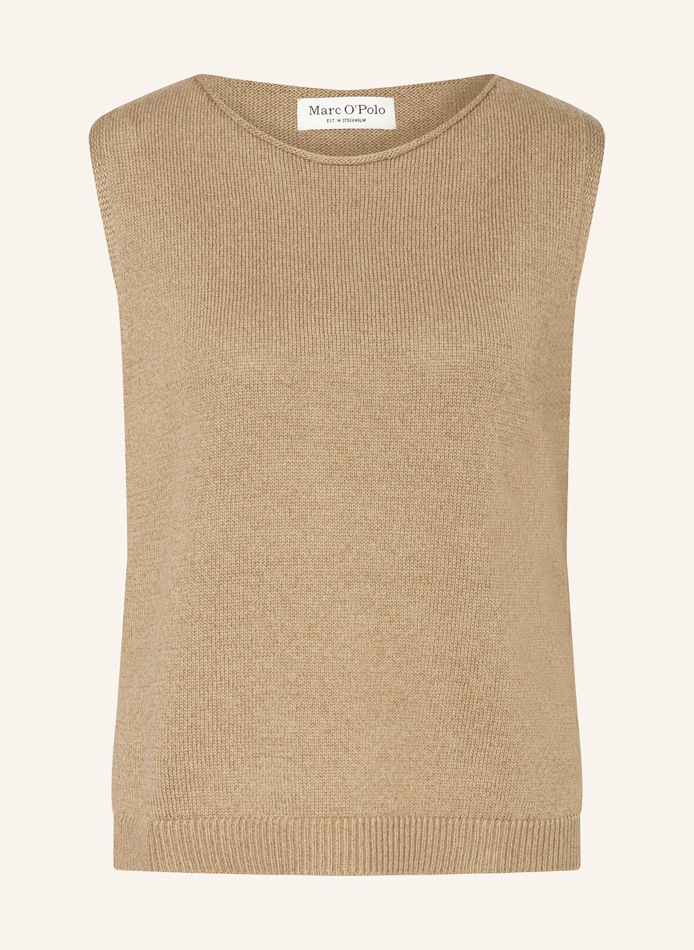 Marc O'Polo Pullunder mit Leinen: BEIGE