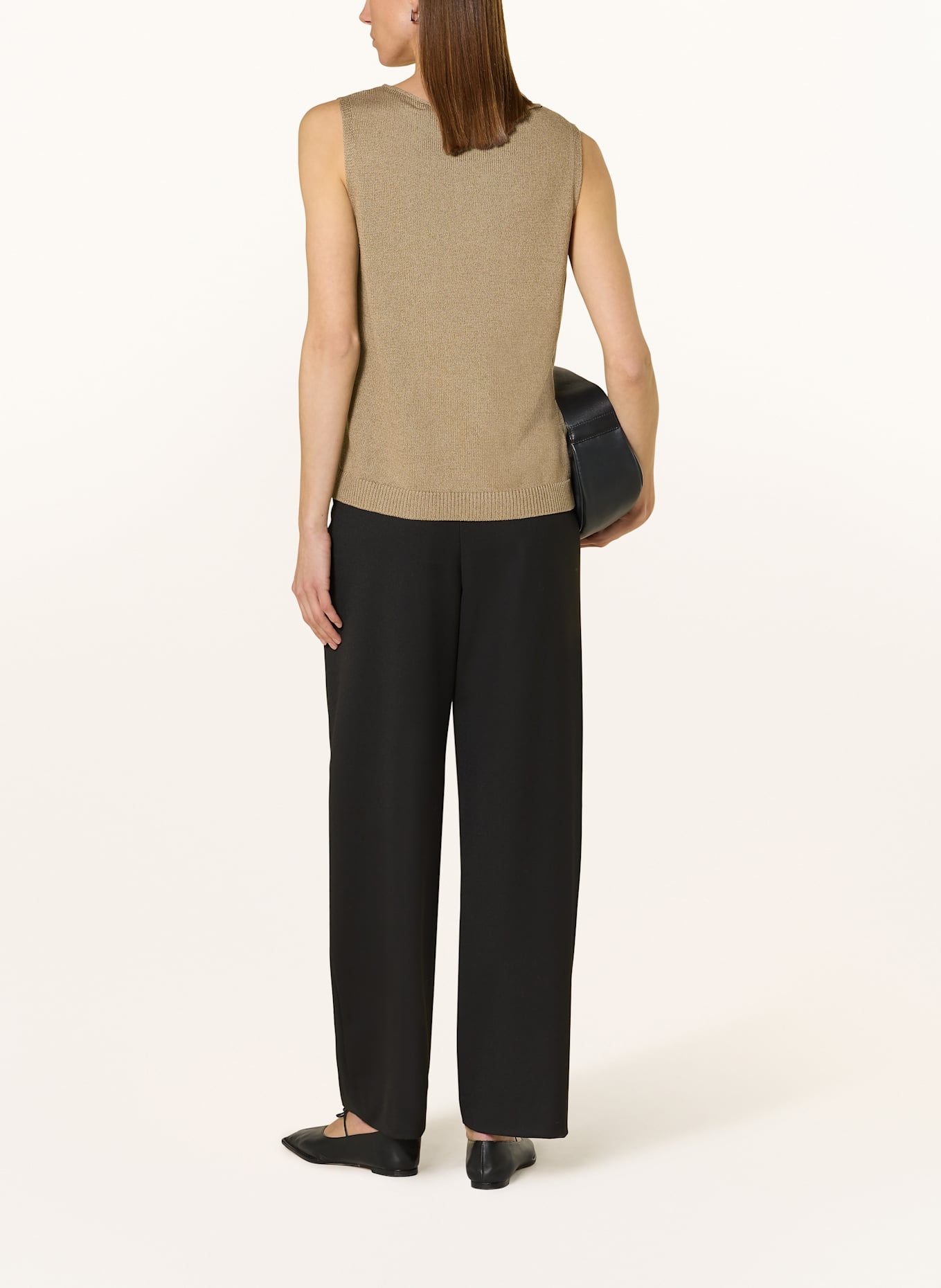 Marc O'Polo Pullunder mit Leinen: BEIGE