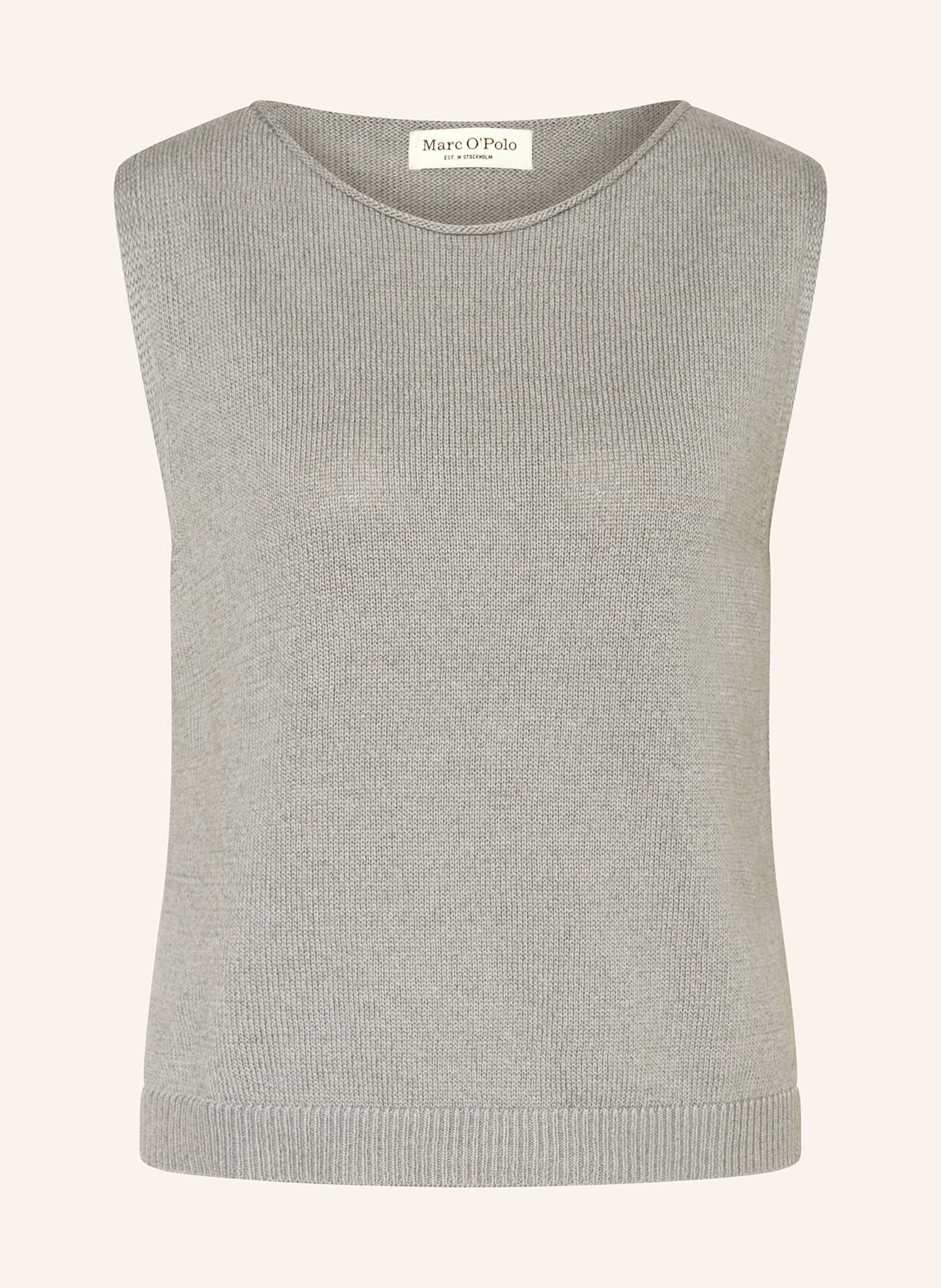 Marc O'Polo Pullunder mit Leinen: BLAUGRAU