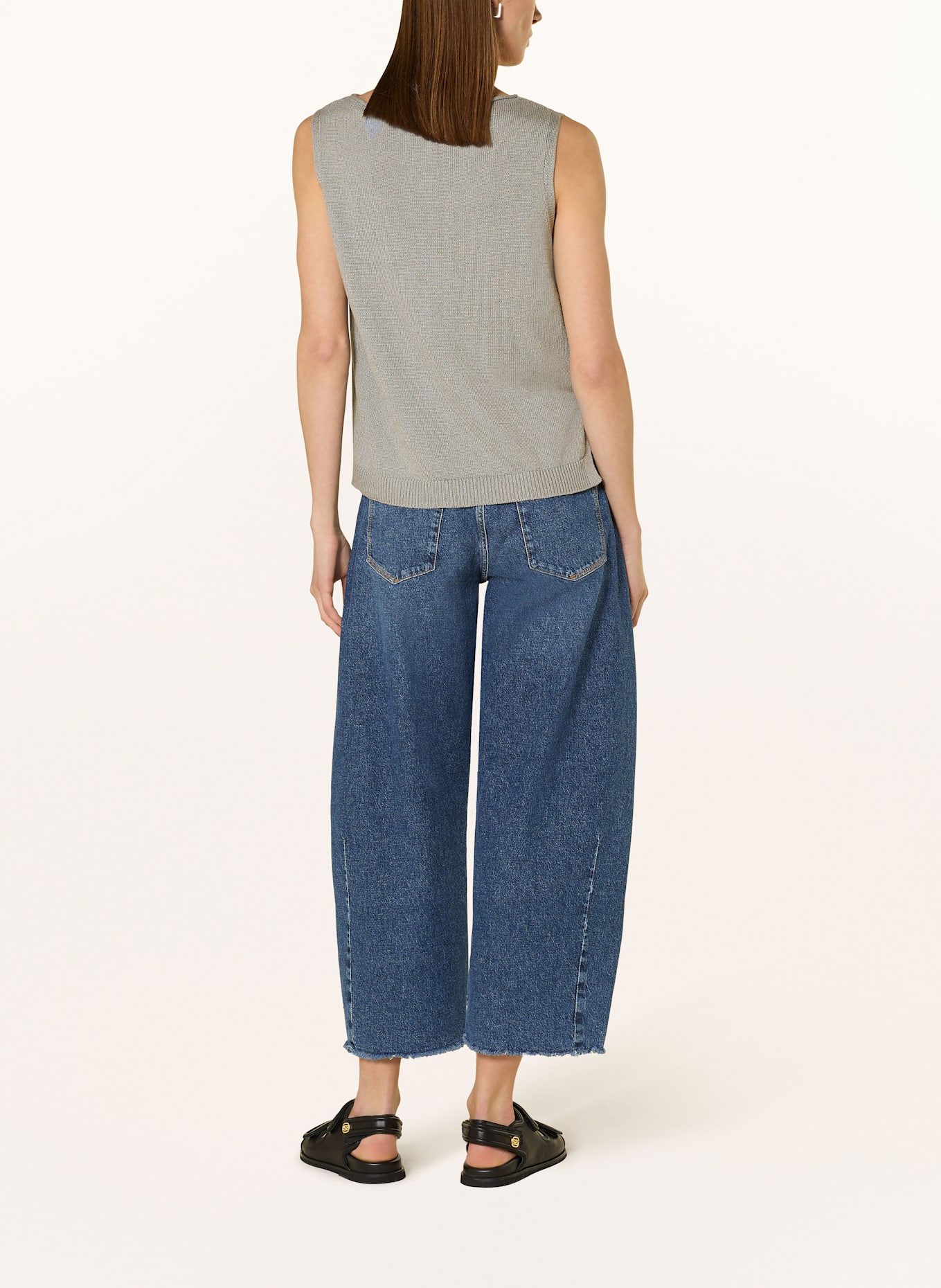 Marc O'Polo Pullunder mit Leinen: BLAUGRAU