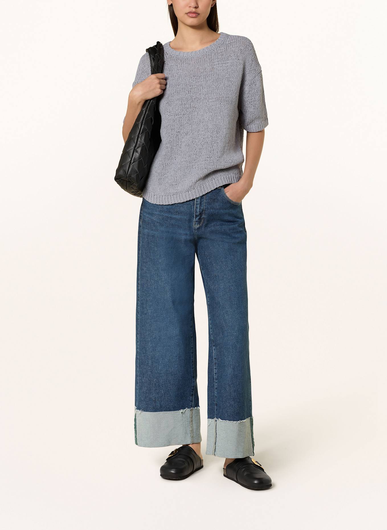 Marc O'Polo Strickshirt: BLAUGRAU