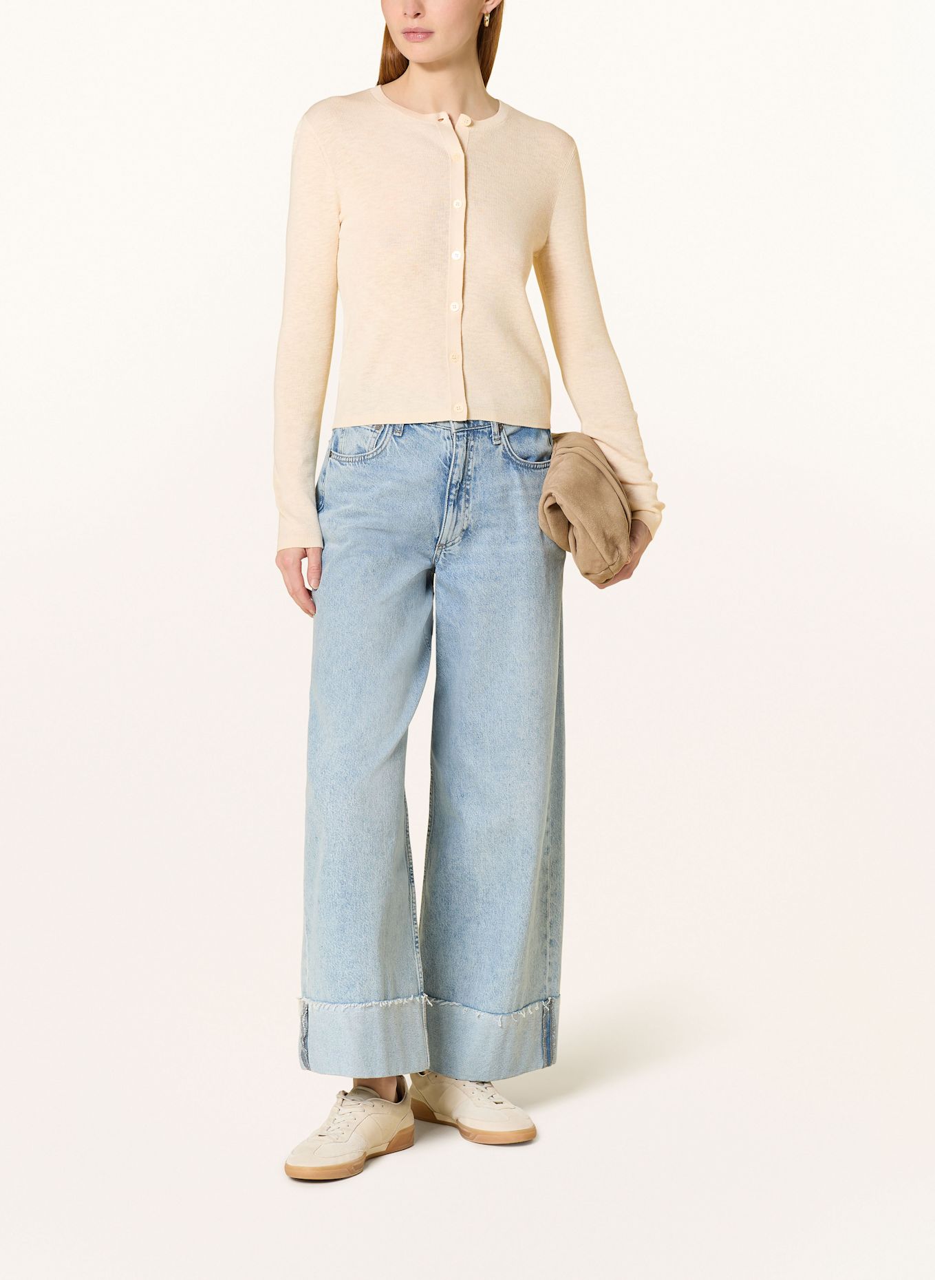 Marc O'Polo Strickjacke: CREME