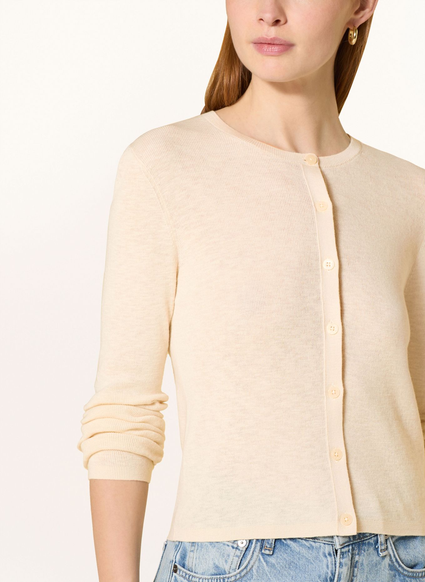 Marc O'Polo Strickjacke: CREME