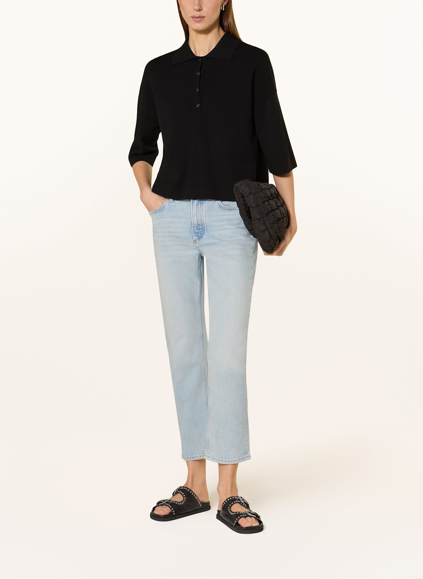 Marc O'Polo 7/8-Jeans: 007 Essential authentic light blue