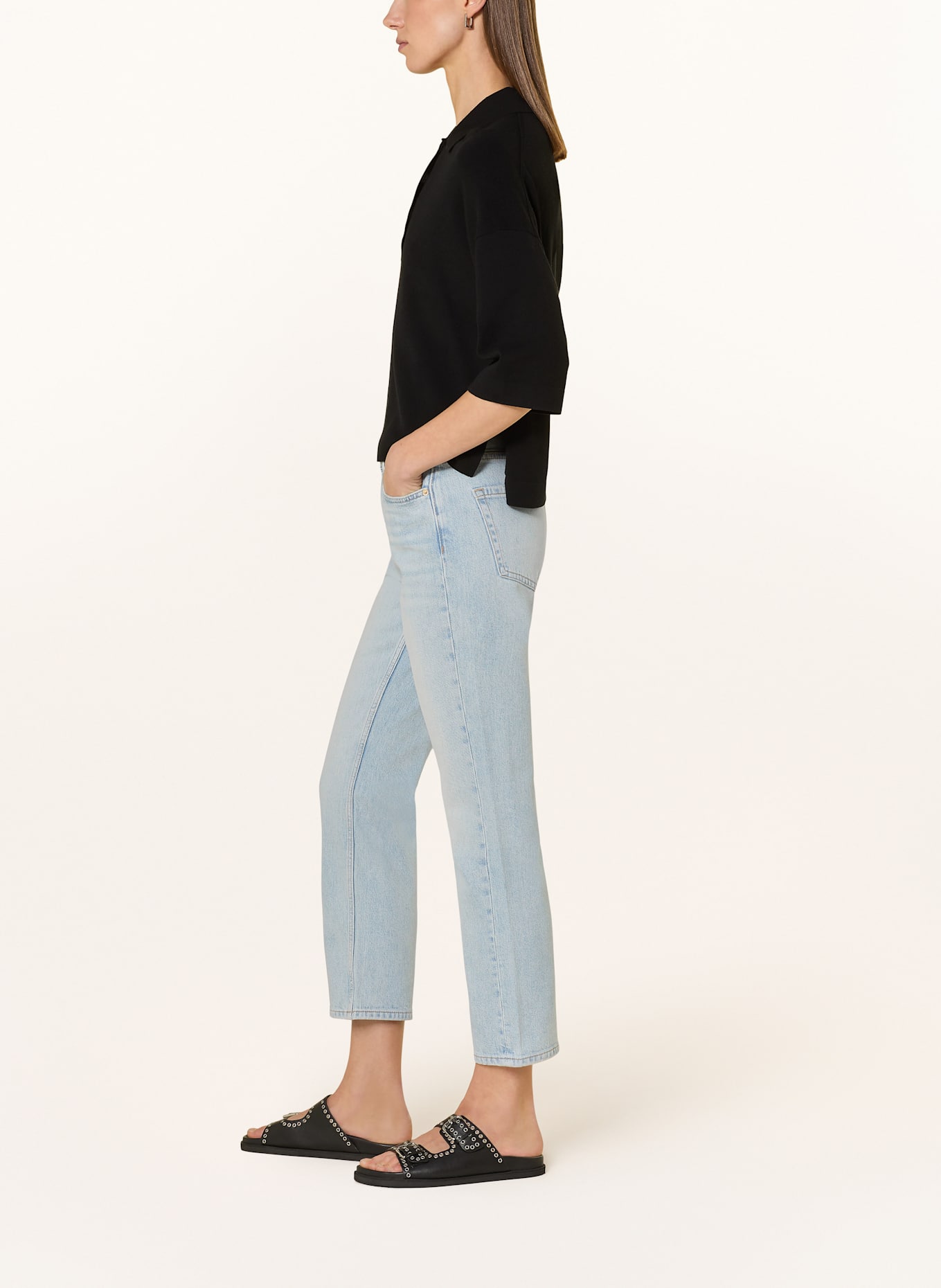 Marc O'Polo 7/8-Jeans: 007 Essential authentic light blue