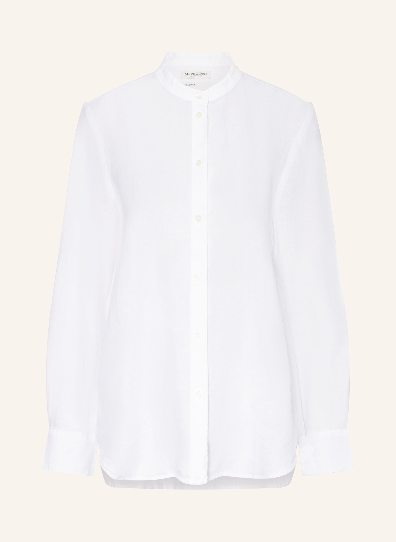 Marc O'Polo Lněná halenka: BÍLÁ