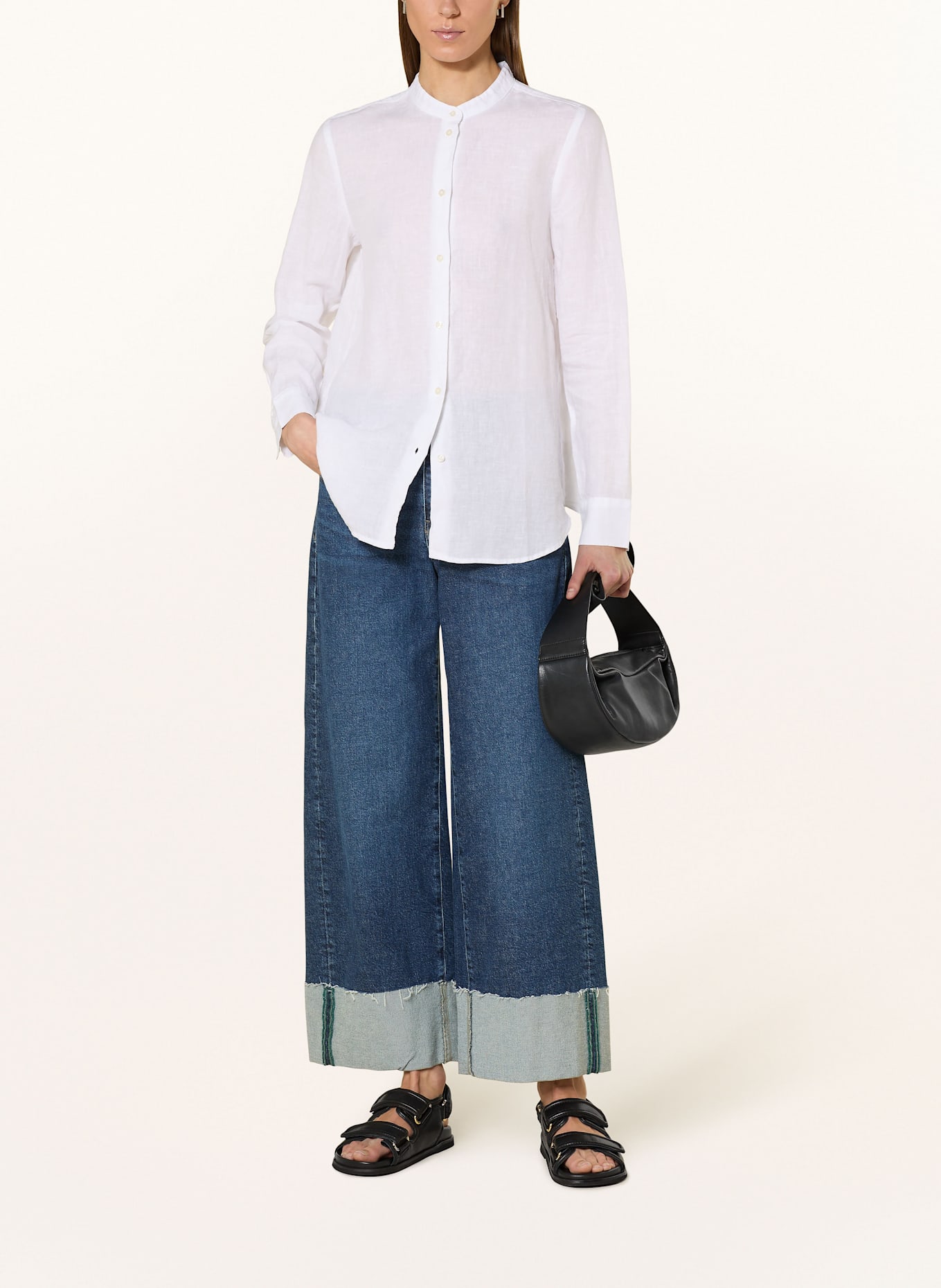 Marc O'Polo Lněná halenka: BÍLÁ