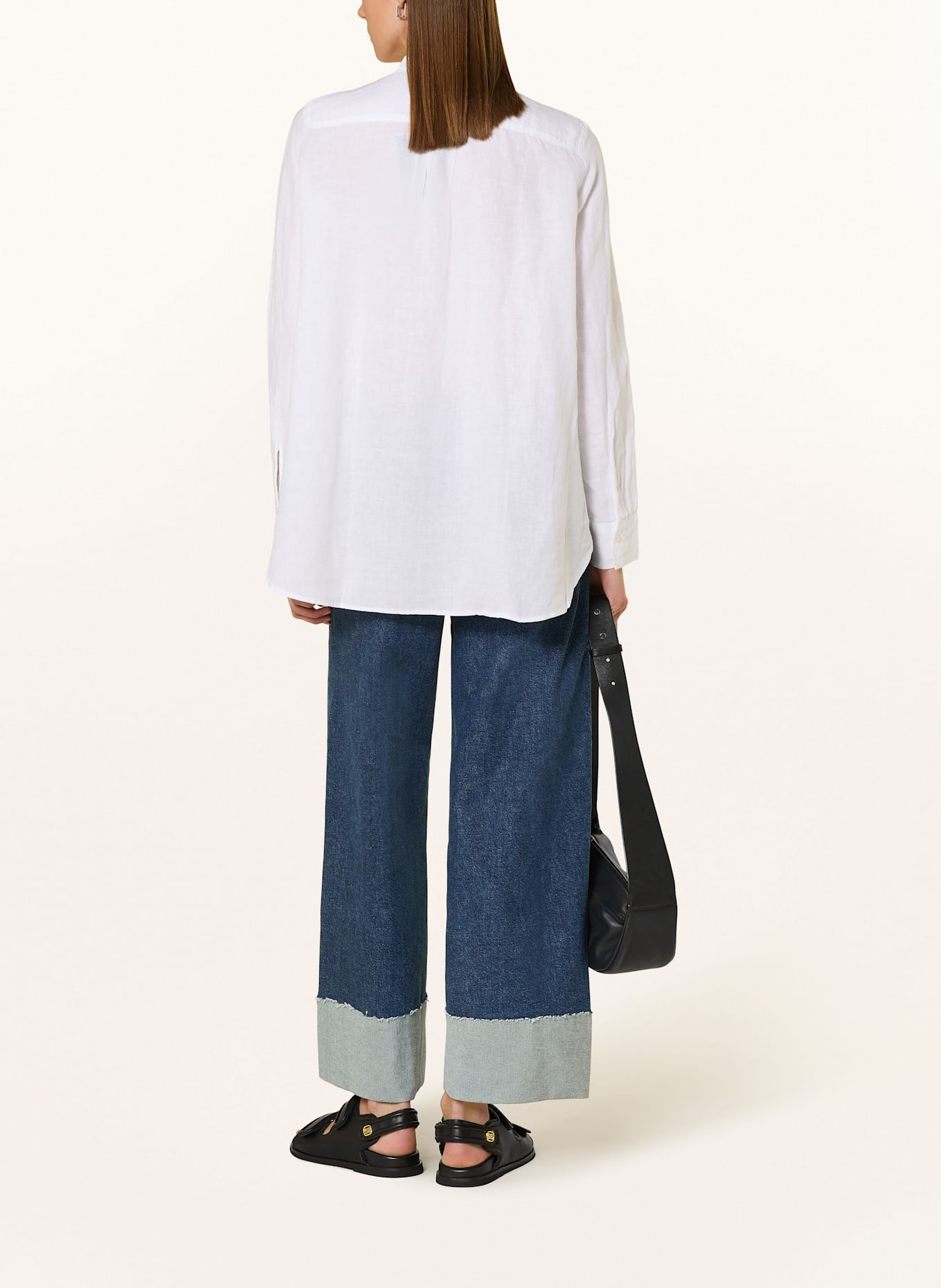 Marc O'Polo Lněná halenka: BÍLÁ