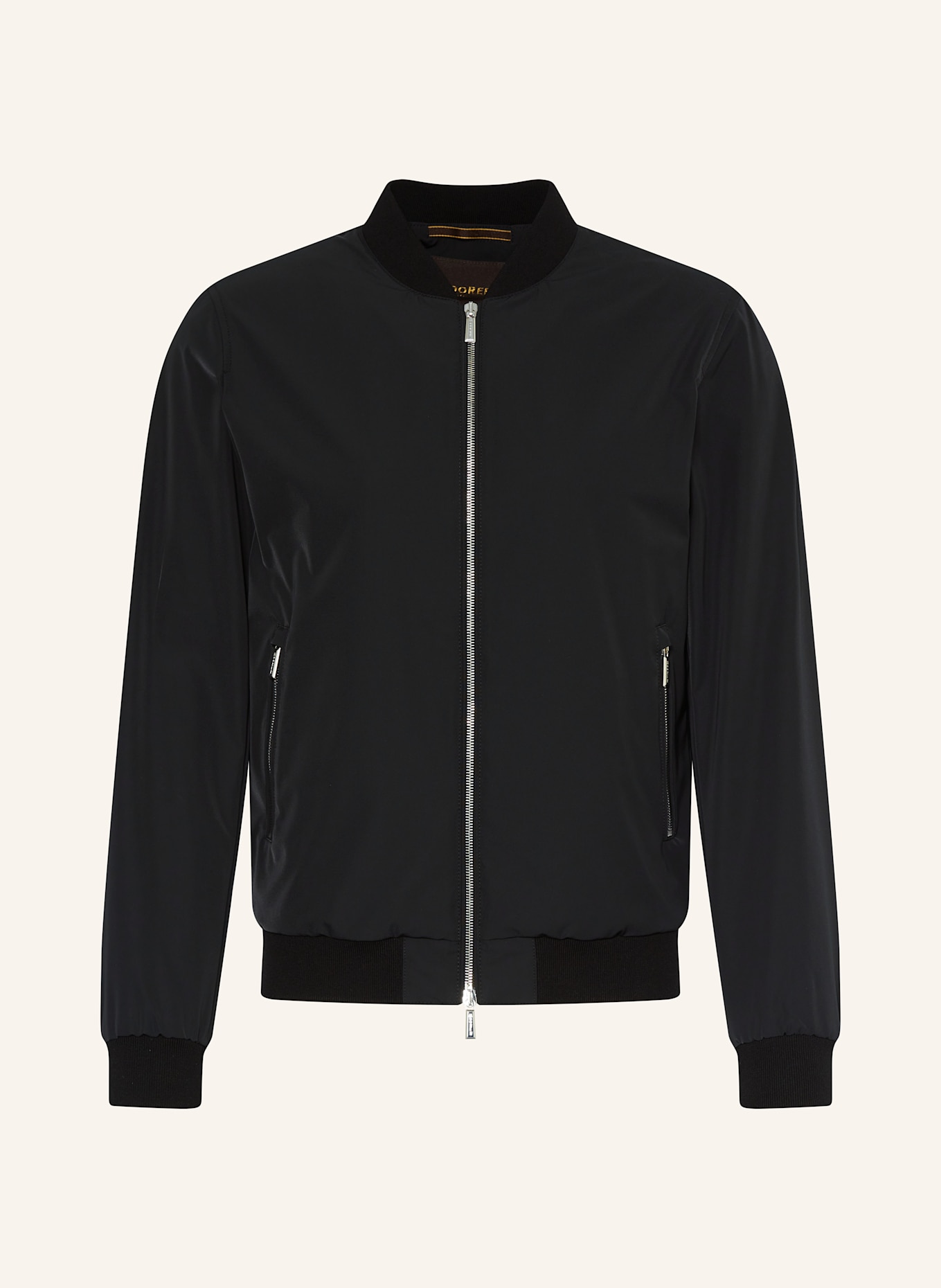 MOORER Blouson SORANO: ČERNÁ