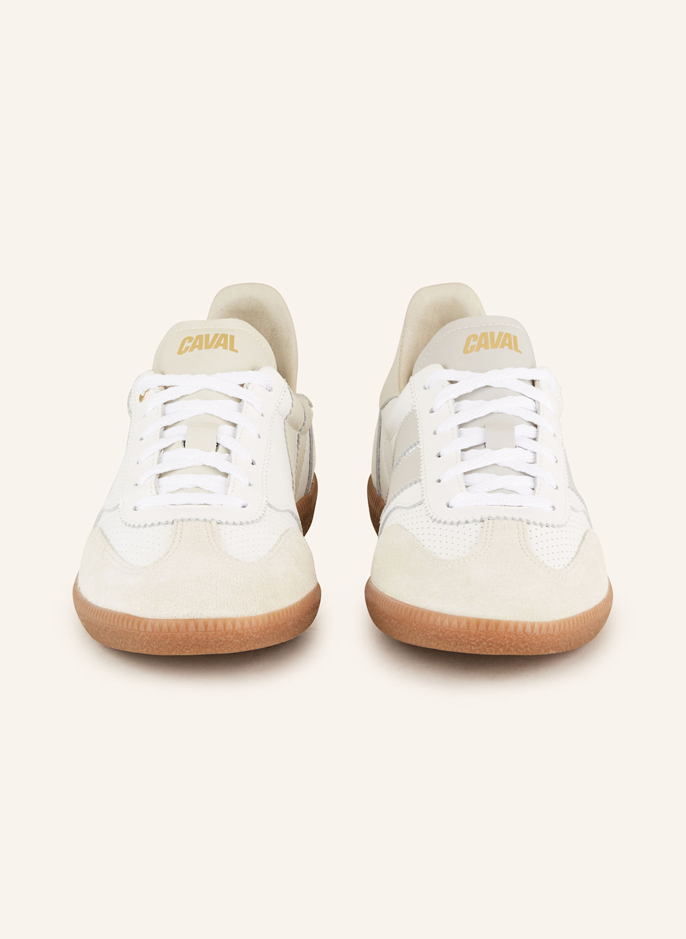 CAVAL Sneakers PULSE: WHITE / LIGHT GRAY / CREAM