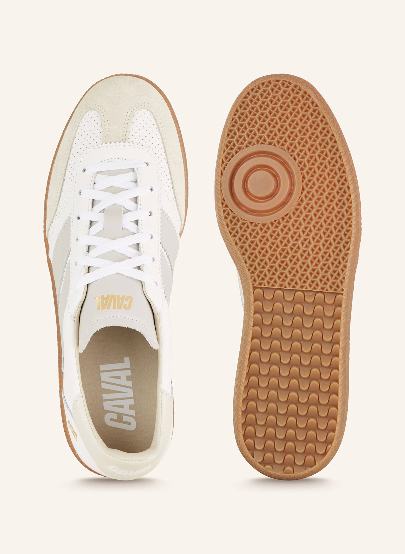 CAVAL Sneakers PULSE: WHITE / LIGHT GRAY / CREAM