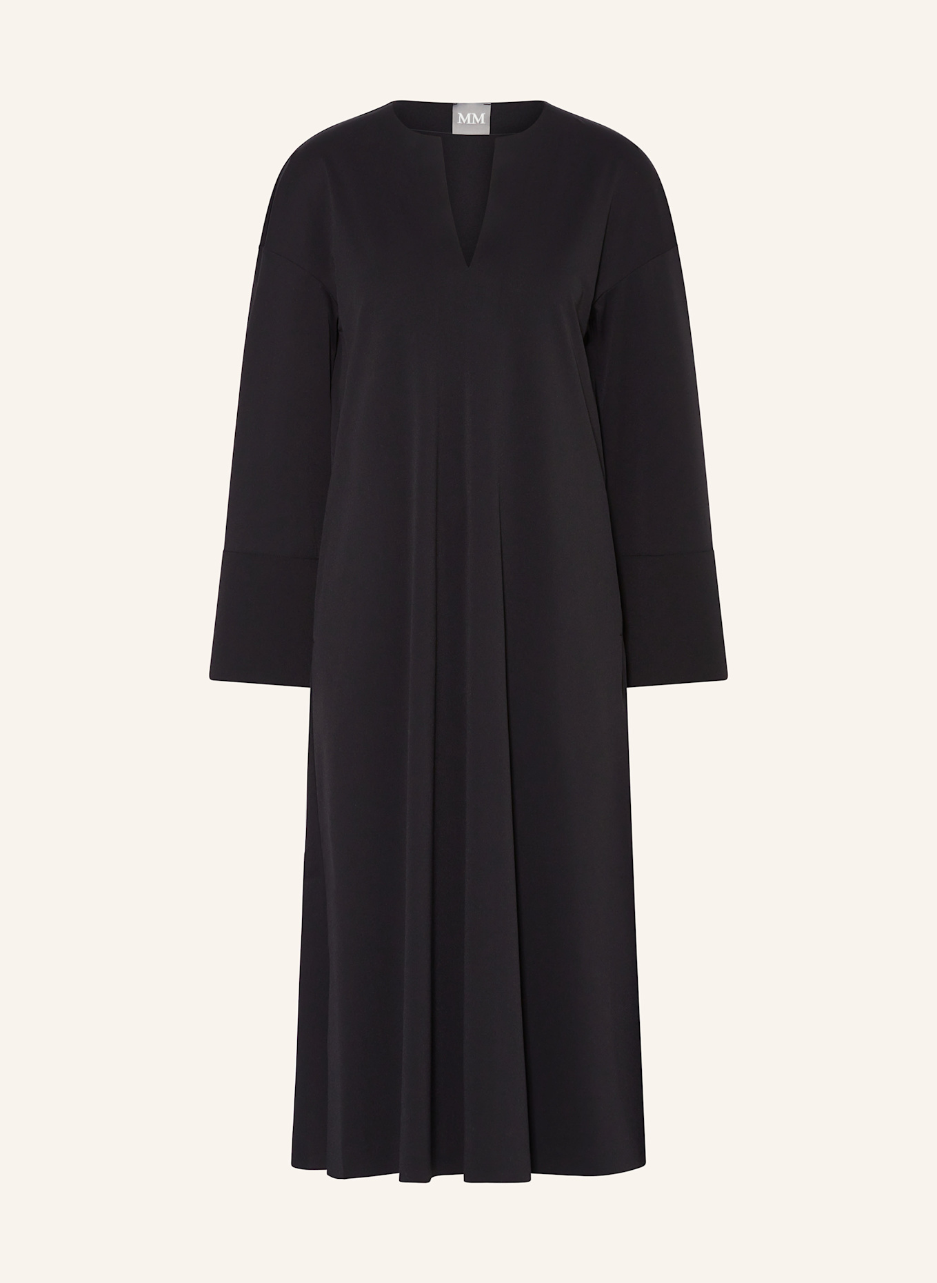 MM Jerseykleid RAPACE: SCHWARZ