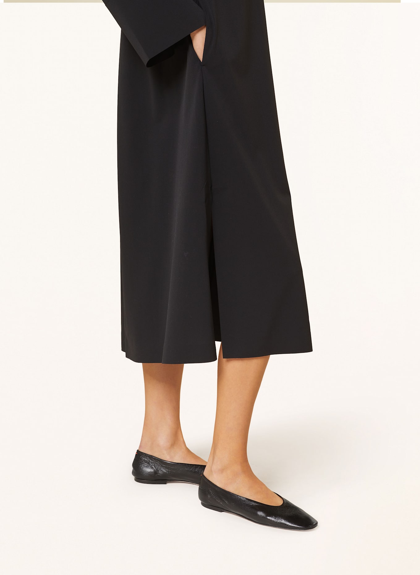 MM Jerseykleid RAPACE: SCHWARZ