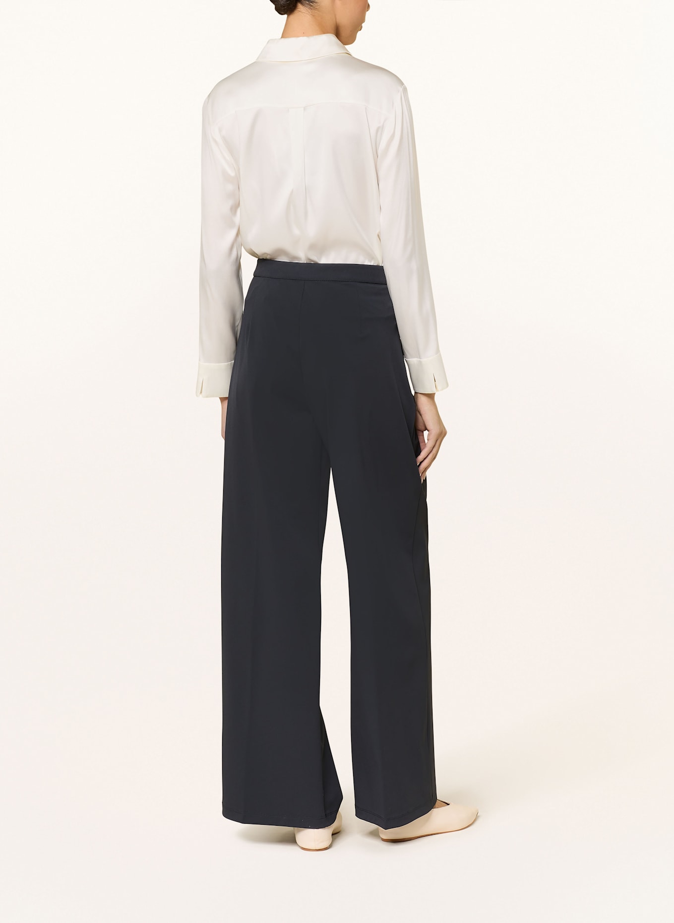 MM KADIAK silk shirt Tigres blouse: ECRU