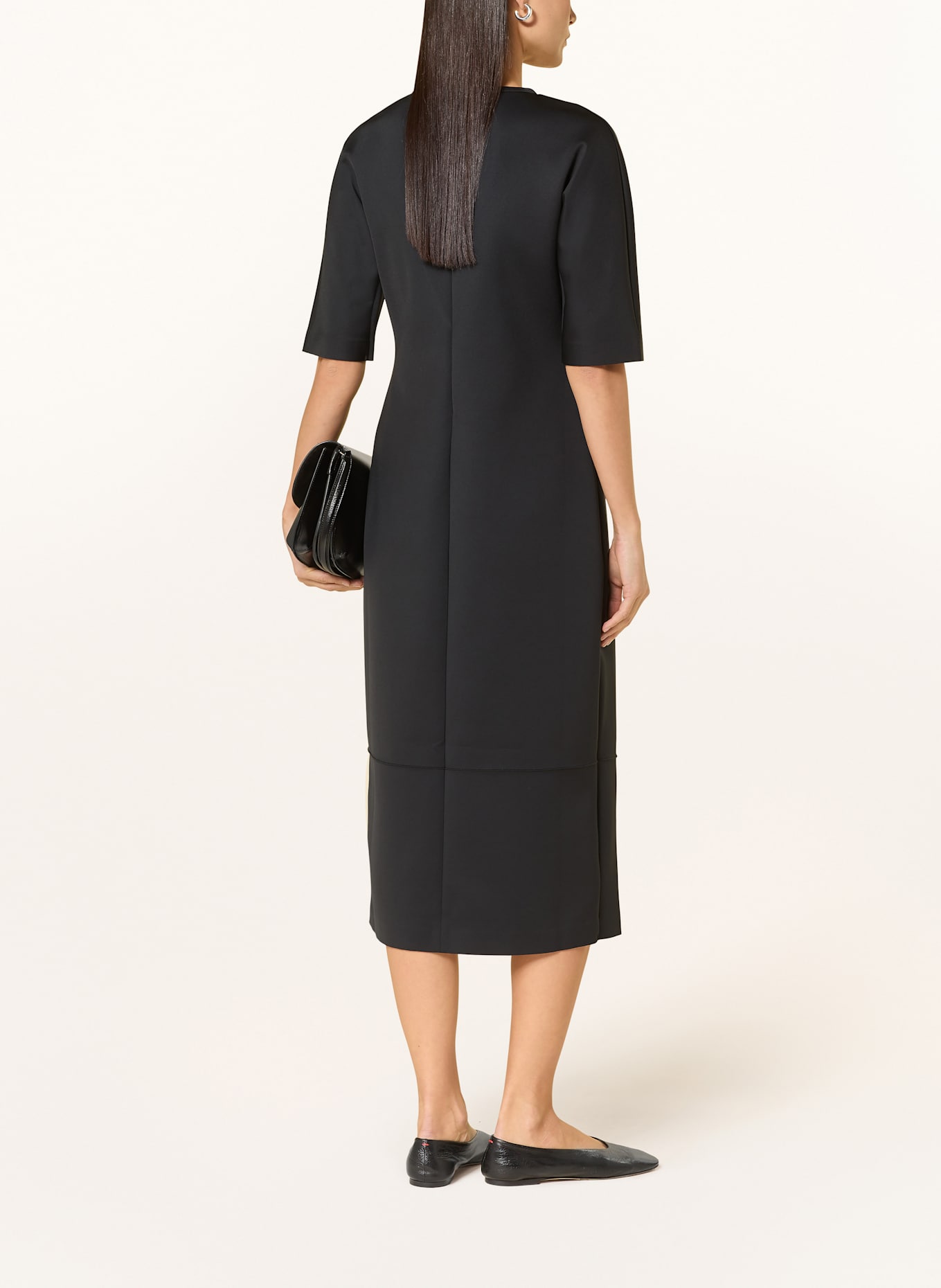 MM Jerseykleid WALLY: SCHWARZ