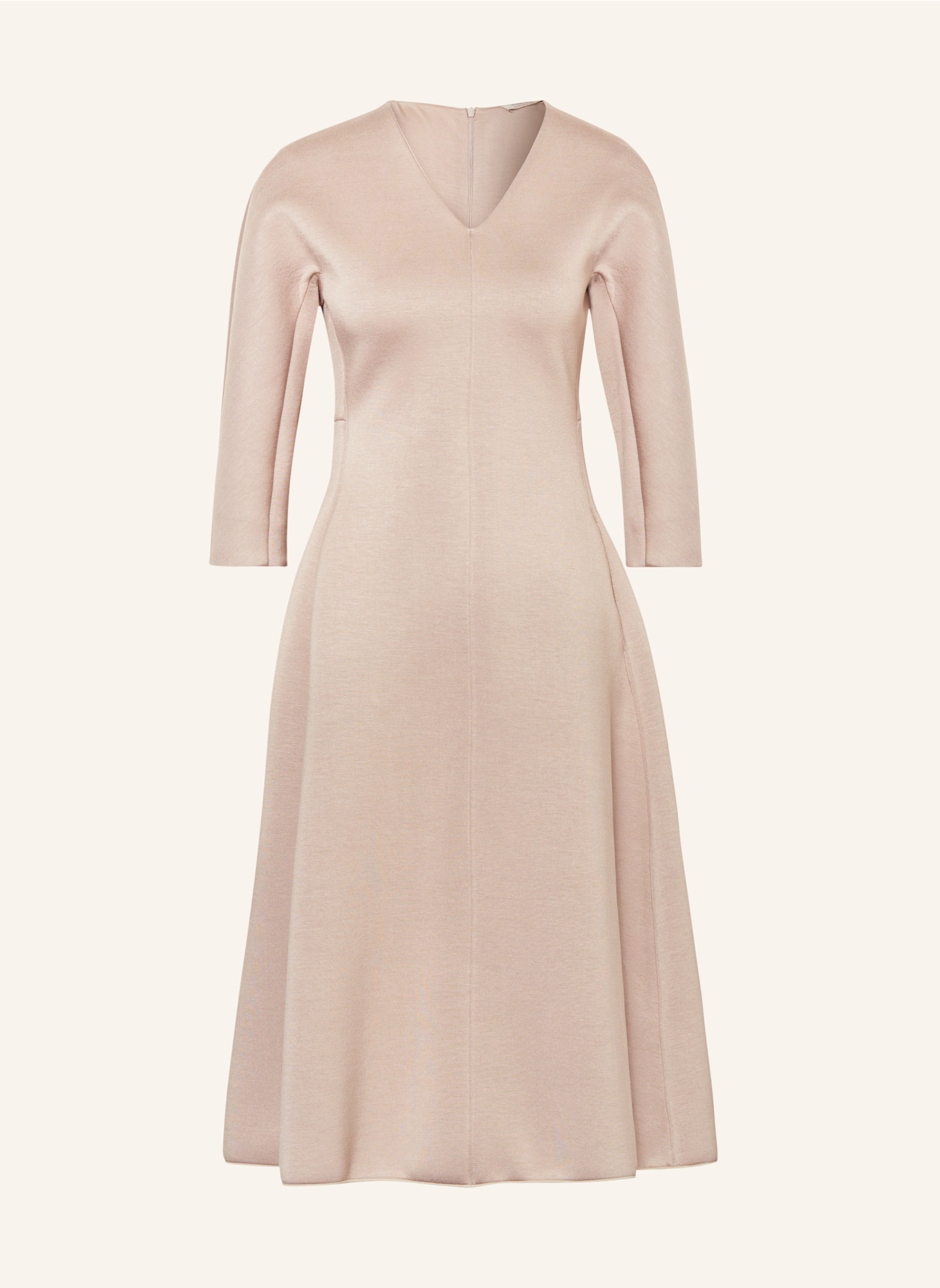 S Max Mara Sweatkleid MIDAS mit 3/4-Arm: HELLBRAUN