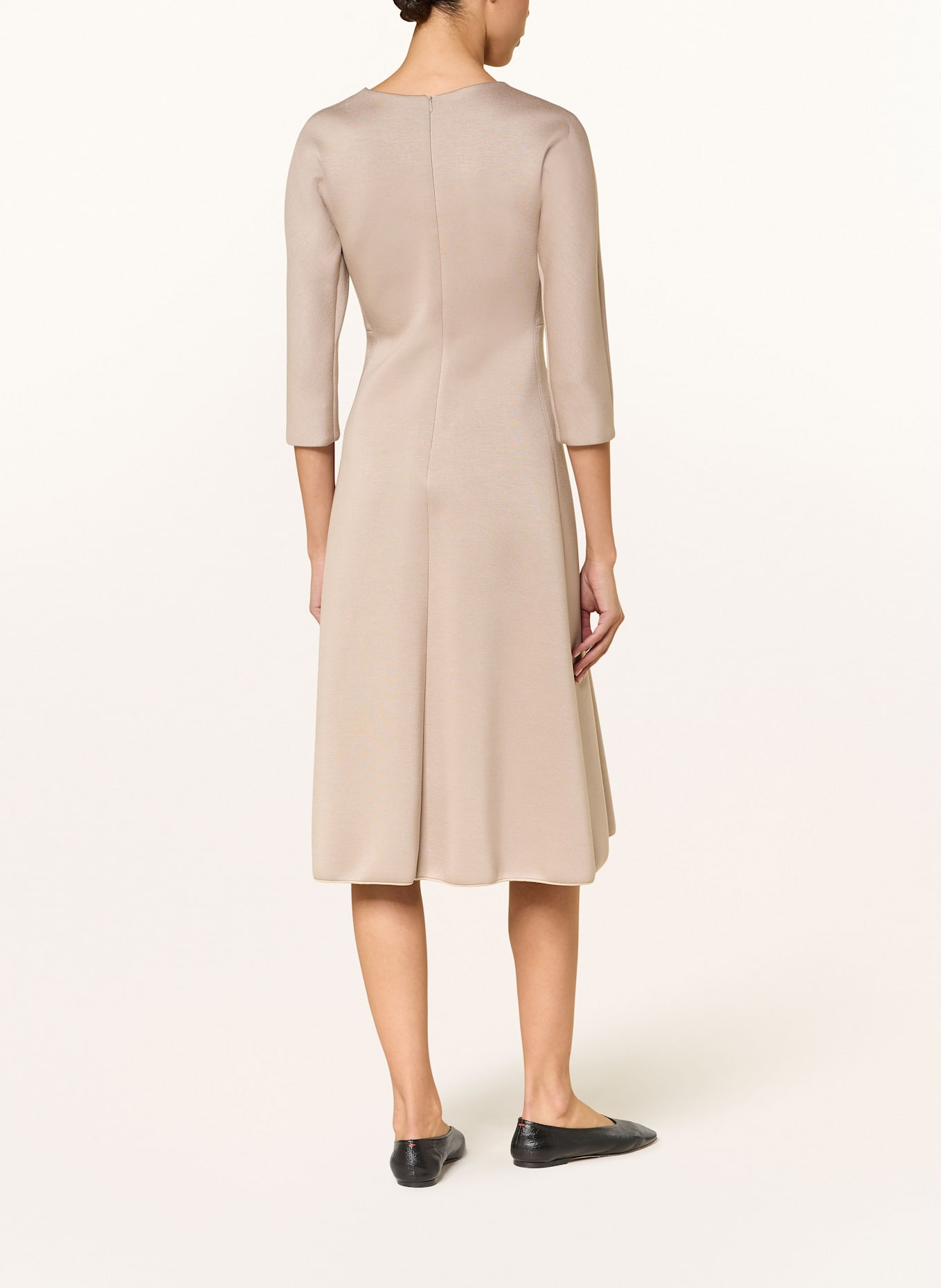 S Max Mara Sweatkleid MIDAS mit 3/4-Arm: HELLBRAUN