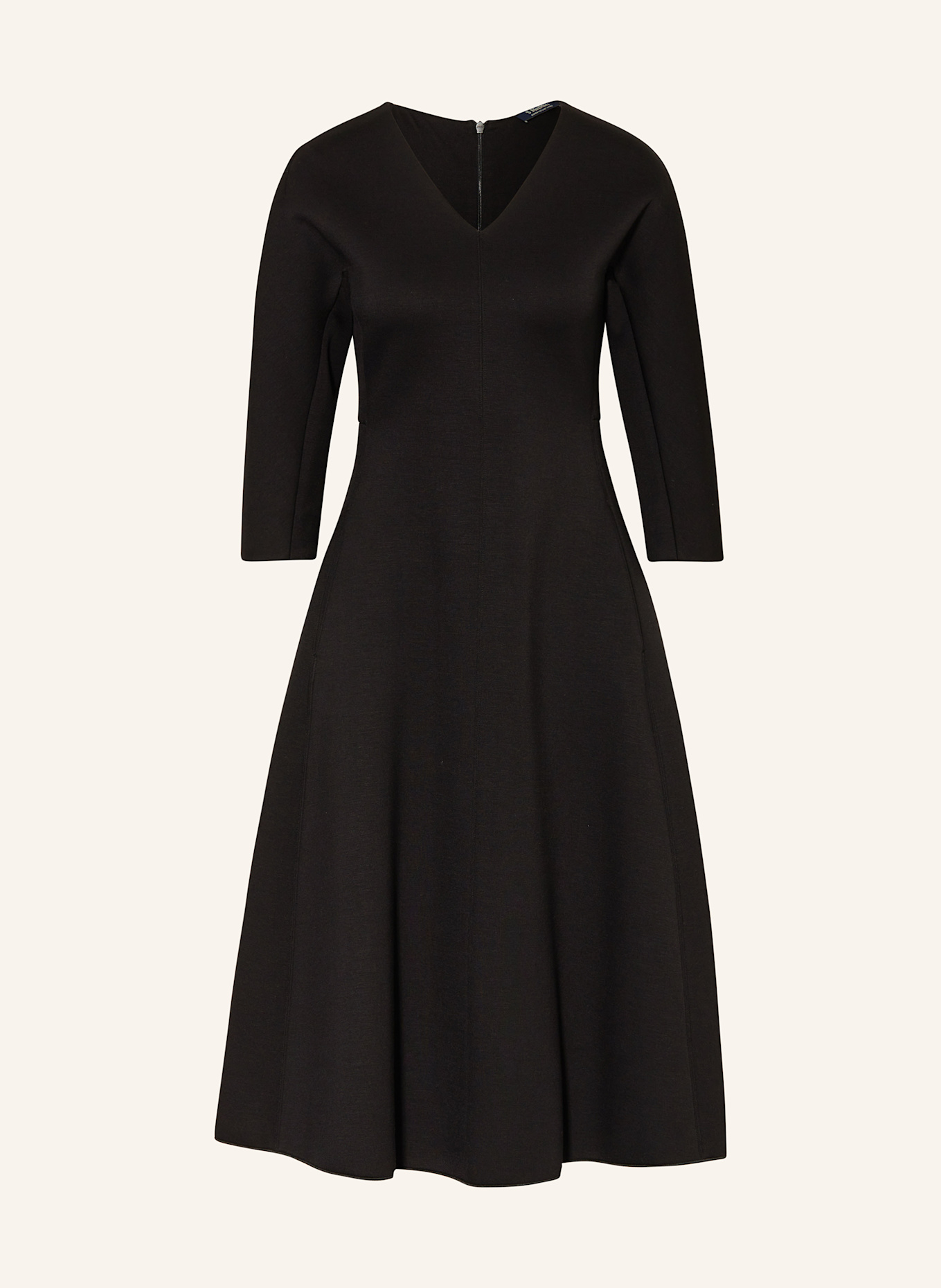 S Max Mara Sweatkleid MIDAS mit 3/4-Arm: SCHWARZ