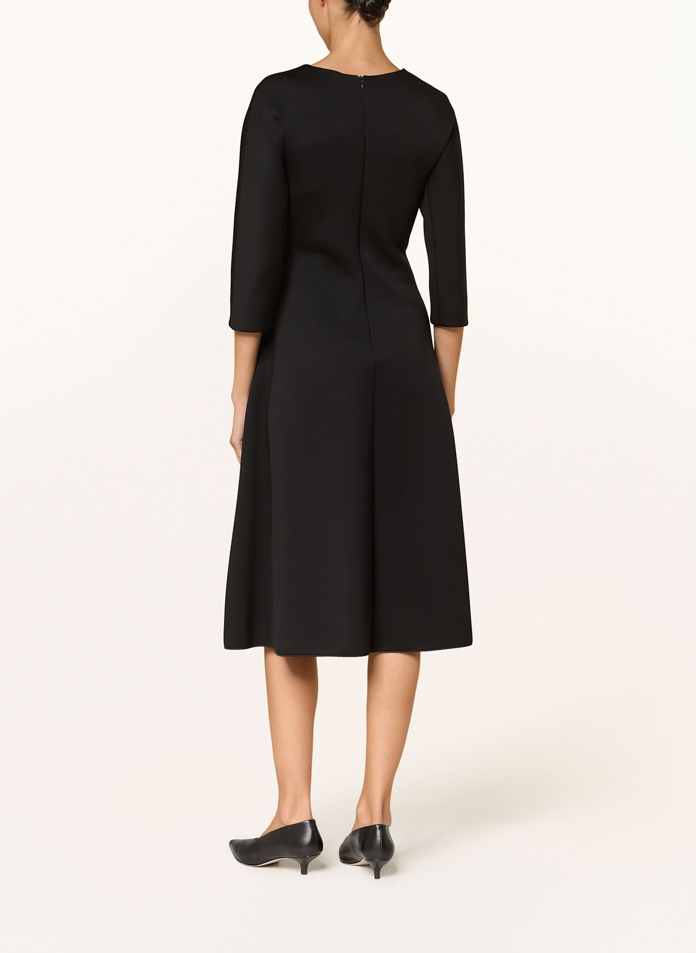 S Max Mara Sweatkleid MIDAS mit 3/4-Arm: SCHWARZ