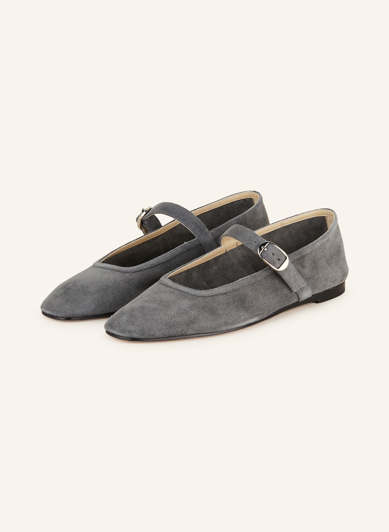 LE MONDE BÉRYL Mary Jane ballet flats BALLET: DARK GRAY