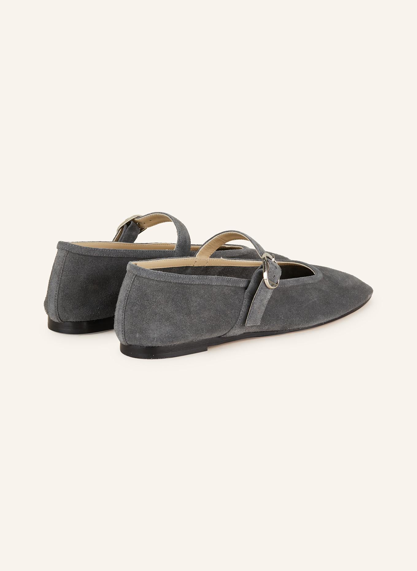 LE MONDE BÉRYL Mary Jane ballet flats BALLET: DARK GRAY