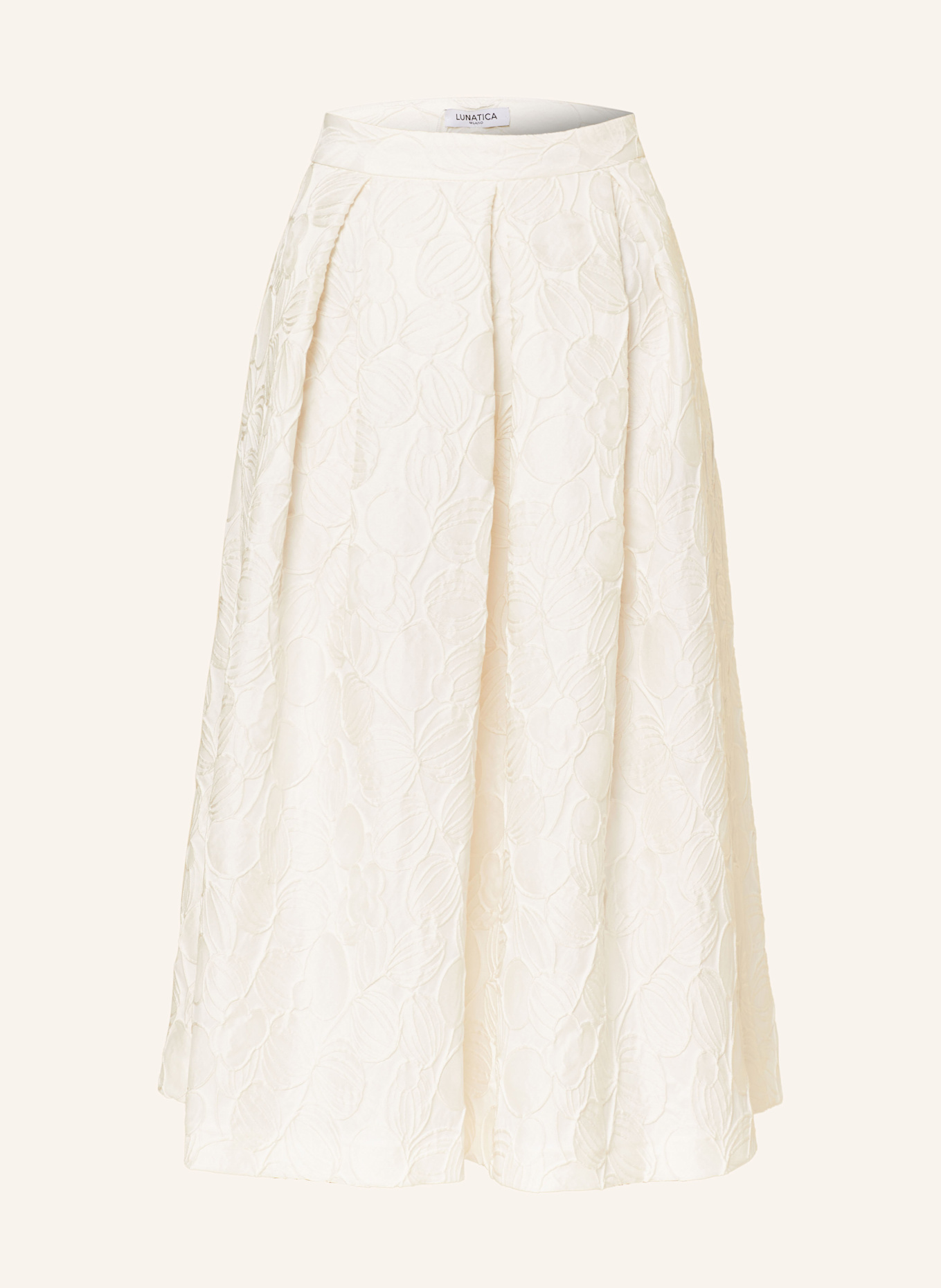 LUNATICA MILANO Jacquard-Rock: WEISS