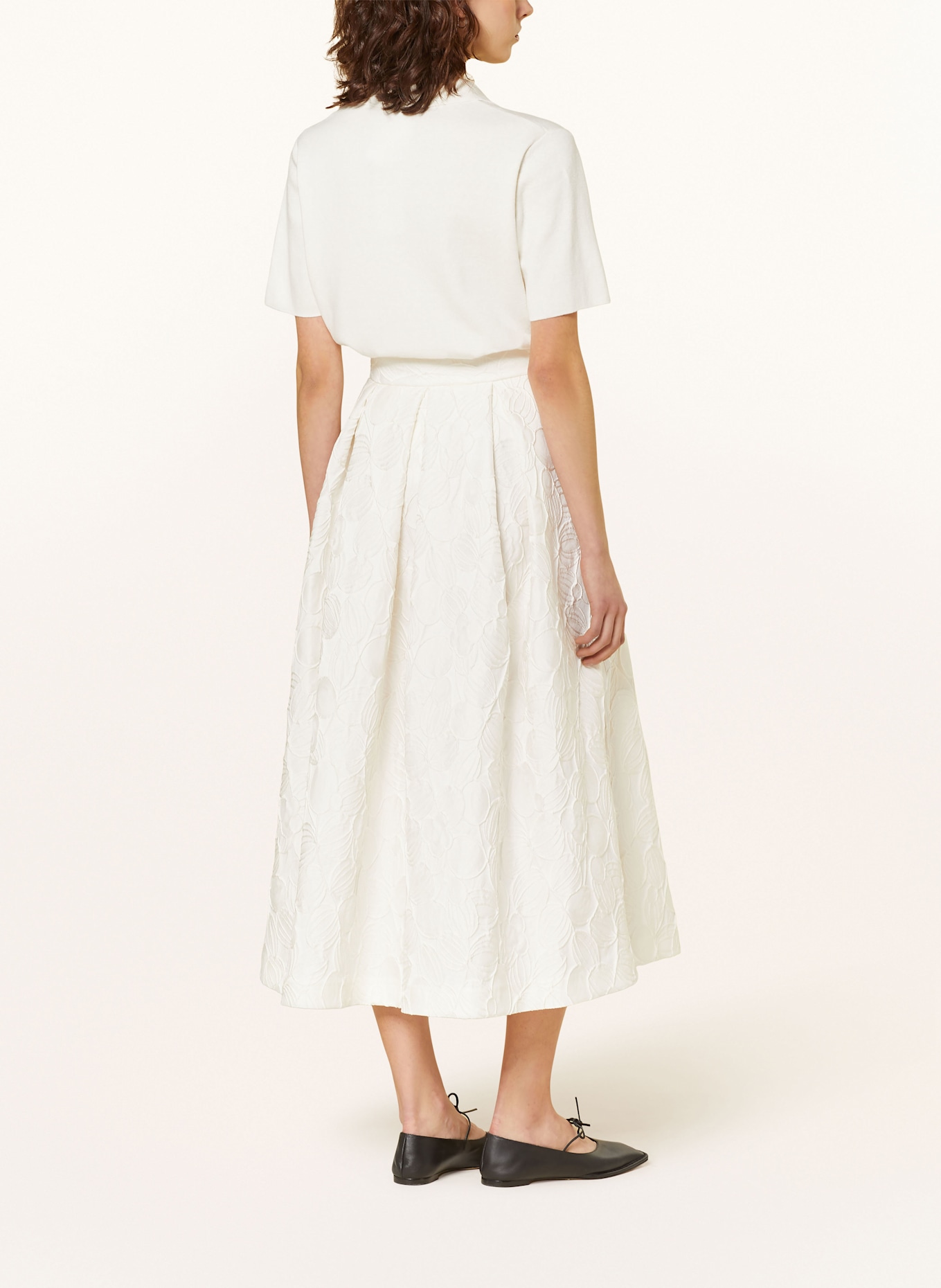 LUNATICA MILANO Jacquard-Rock: WEISS