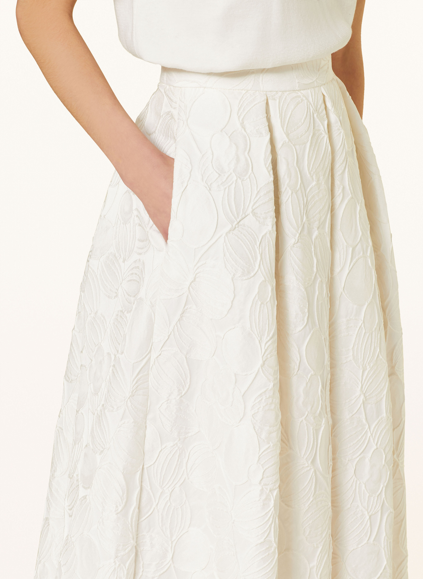 LUNATICA MILANO Jacquard-Rock: WEISS
