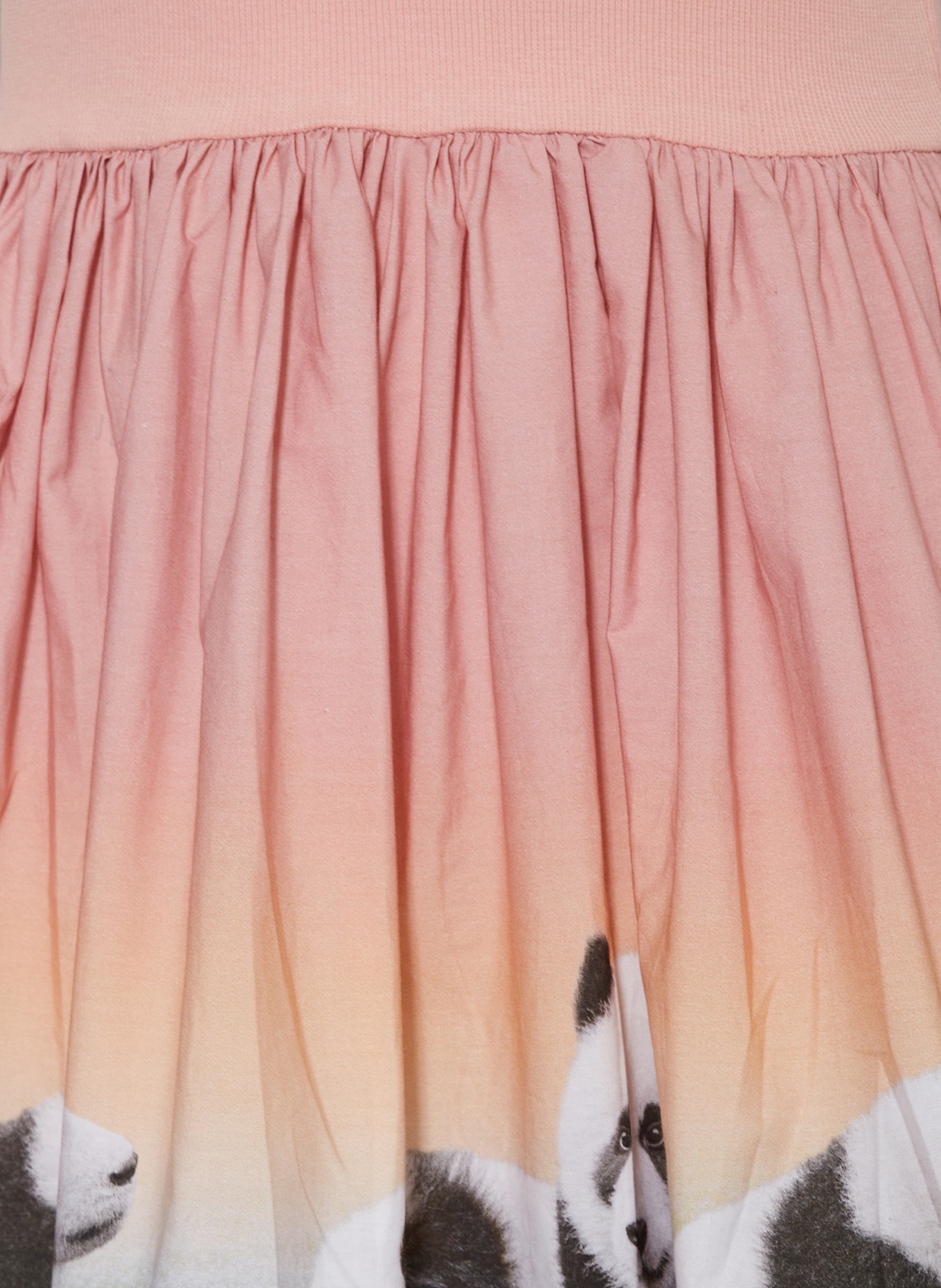 molo Kleid CISSA im Materialmix: HELLROT/ HELLBLAU/ HELLGRÜN